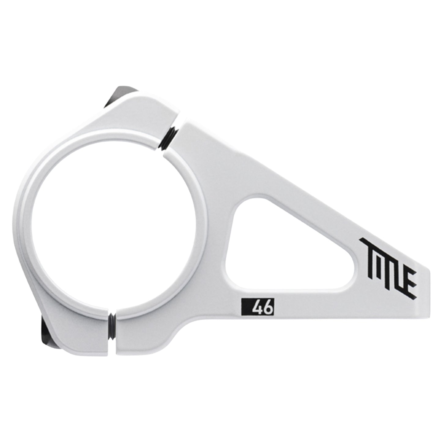 Title DM1 Stem - Direct Mount Steerer - 35mm - 46mm - 0 Degree - White - Image 1