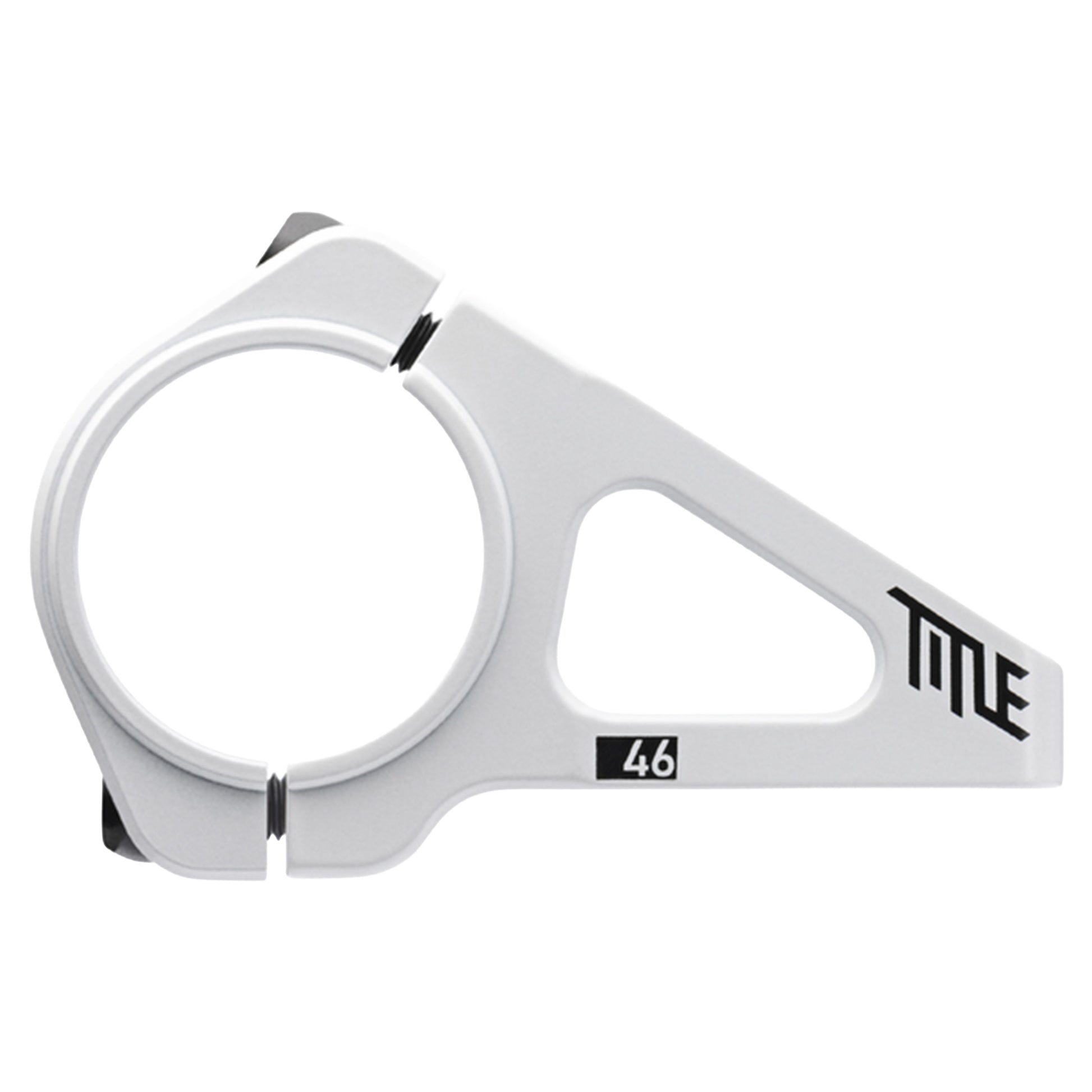 Title DM1 Stem - Direct Mount Steerer - 35mm - 46mm - 0 Degree - White - Image 1