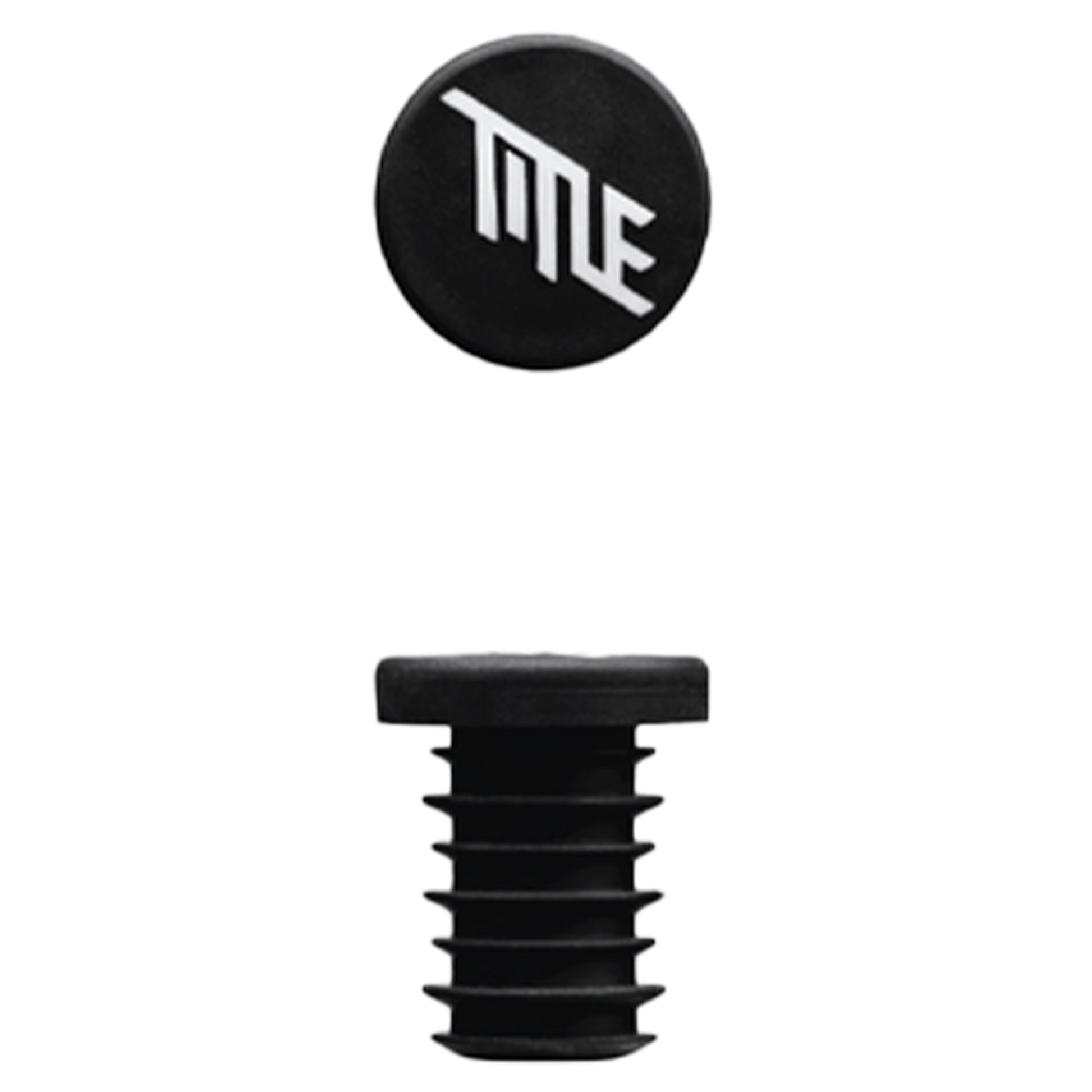 Title FORM Grip Bar Ends - Slide On - Black - Image 2