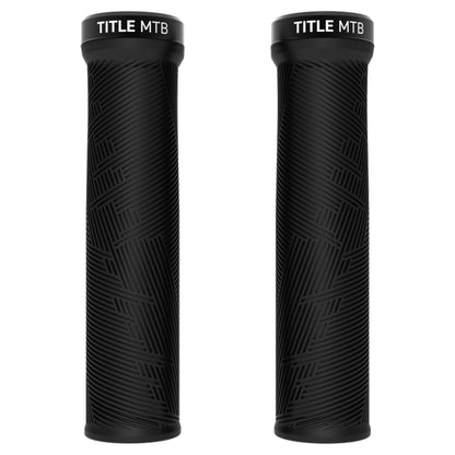 Title Form Lock-On Grips - Black - Single Lock On Grips - Regular - Image 1