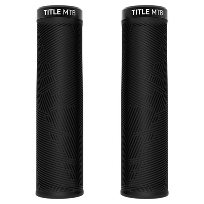 Title Form Lock-On Grips - Black - Single Lock On Grips - XL - Image 1