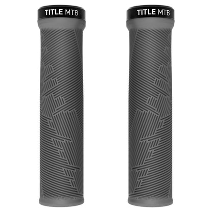 Title Form Lock-On Grips - Grey - Single Lock On Grips - Regular - Image 1