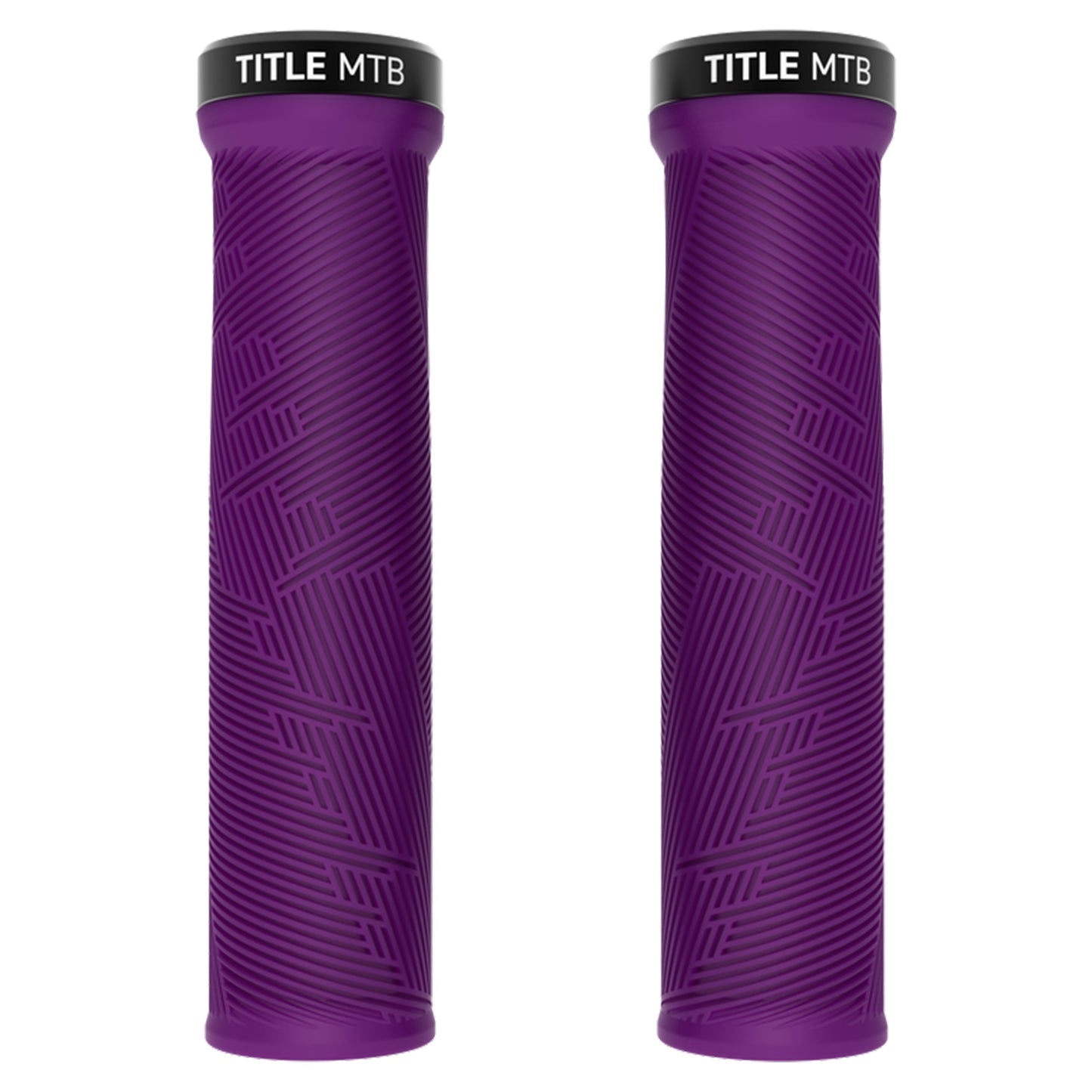 Title Form Lock-On Grips - Purple - Single Lock On Grips - Regular - Image 1