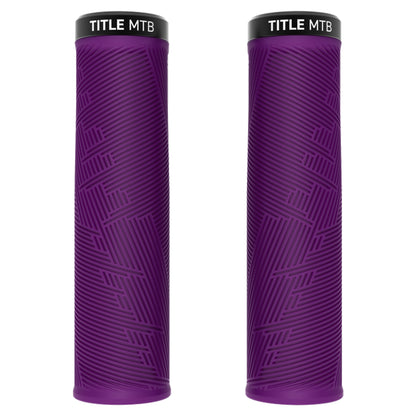 Title Form Lock-On Grips - Purple - Single Lock On Grips - XL - Image 1