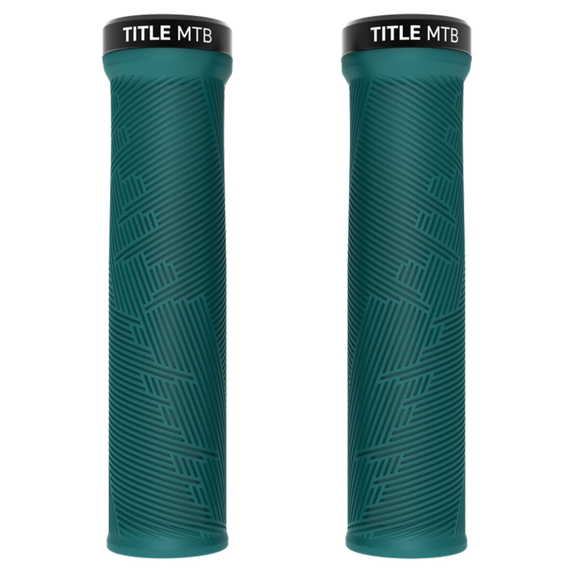 Title Form Lock-On Grips - Teal - Single Lock On Grips - Regular - Image 1