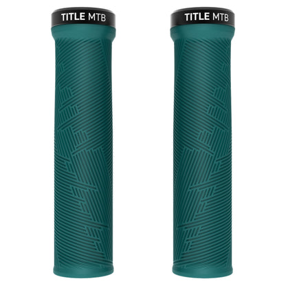 Title Form Lock-On Grips - Teal - Single Lock On Grips - Regular - Image 1