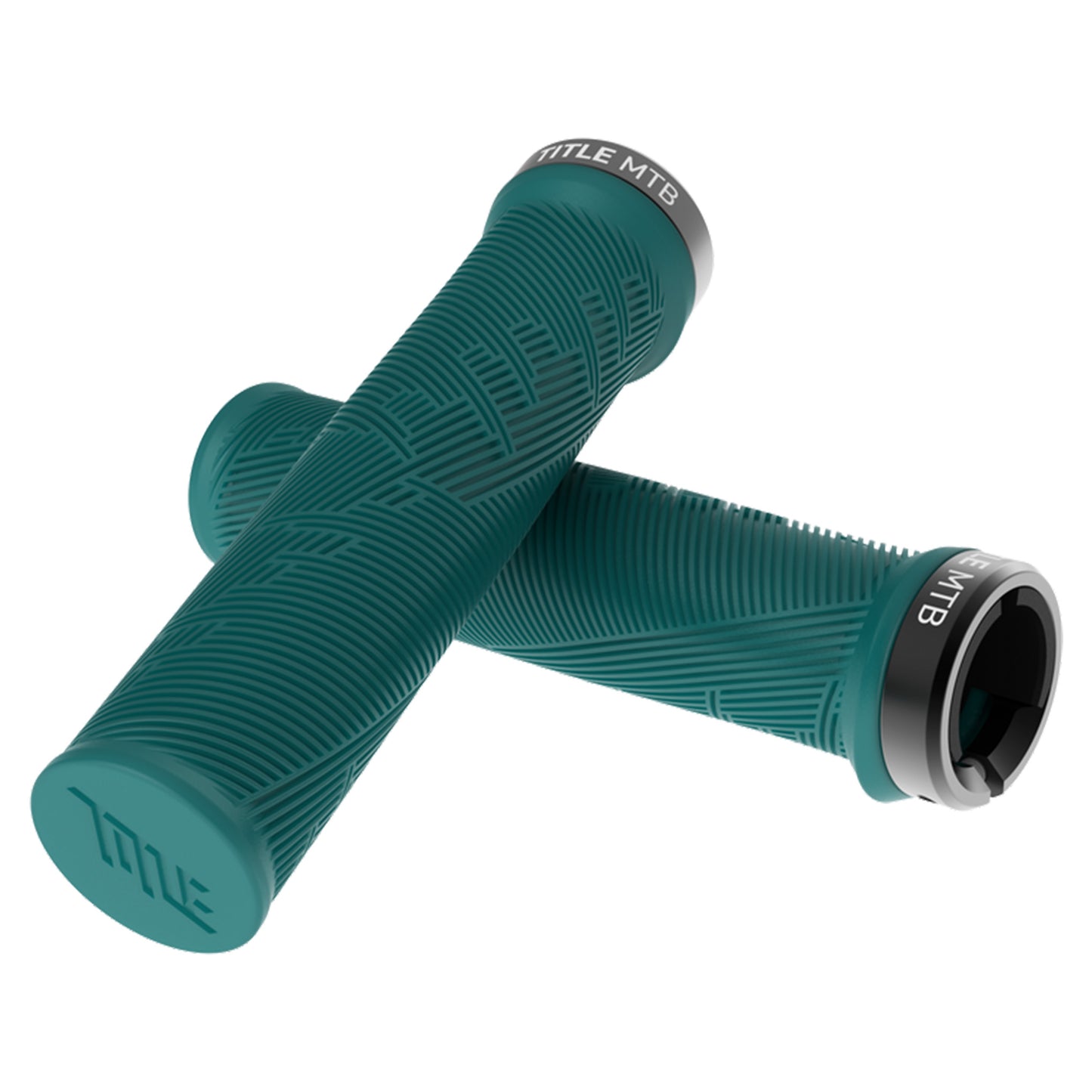 Title Form Lock-On Grips - Teal - Single Lock On Grips - Regular - Image 2