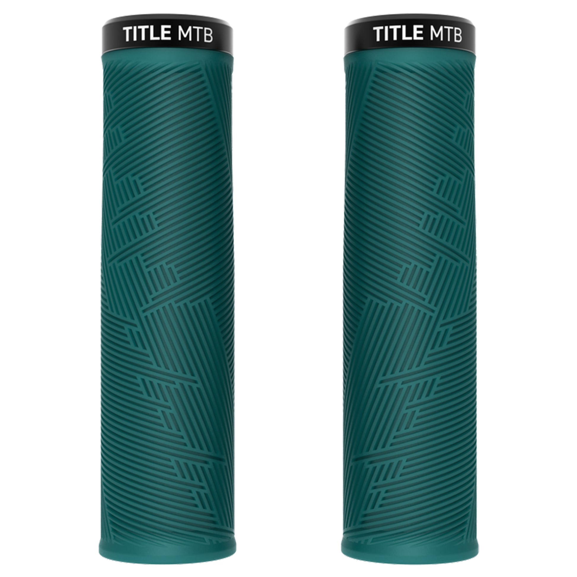 Title Form Lock-On Grips - Teal - Single Lock On Grips - XL - Image 1