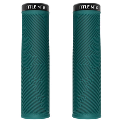 Title Form Lock-On Grips - Teal - Single Lock On Grips - XL - Image 1