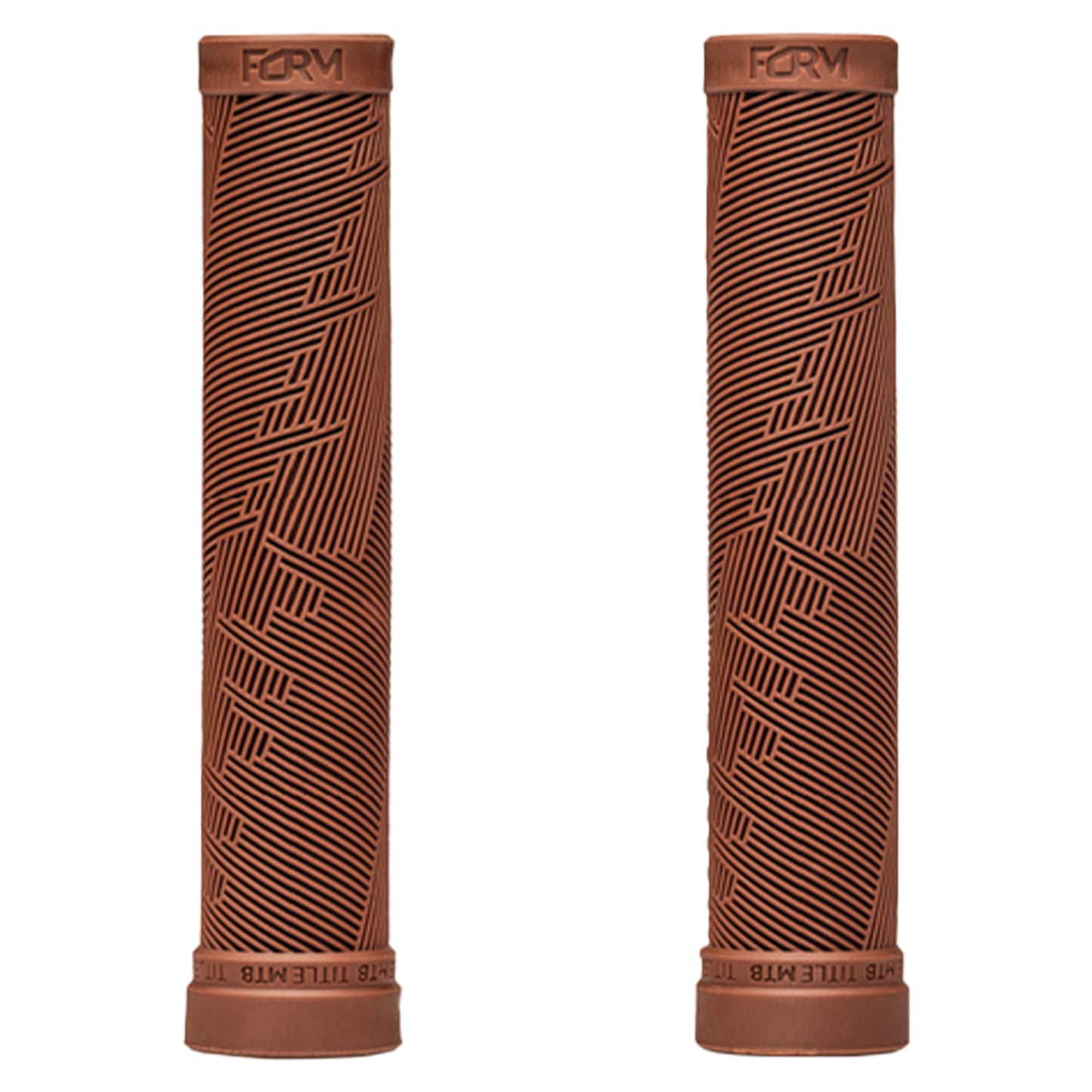 Title Form Single Ply Grips - Brown - Slide On Grips - Image 1