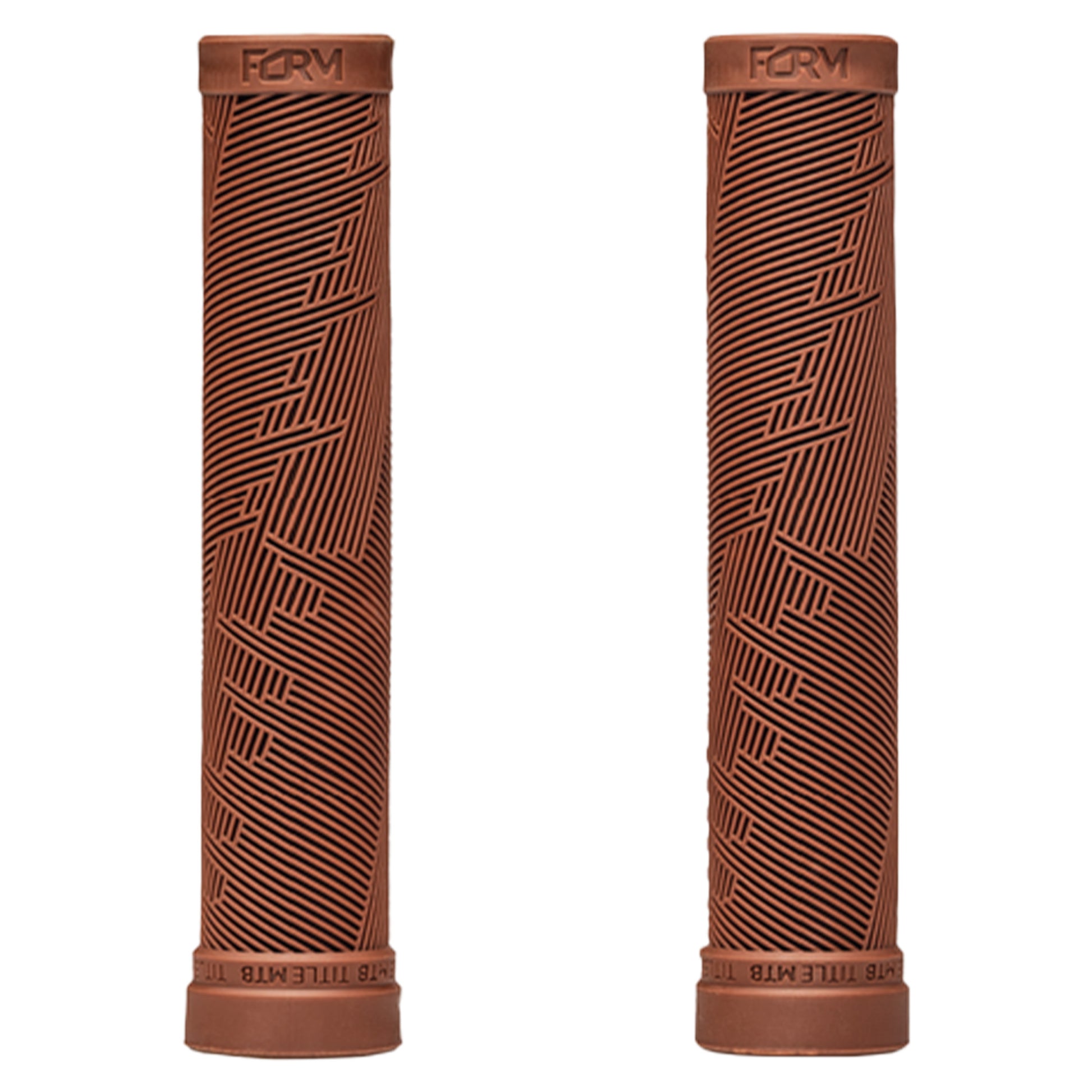 Title Form Single Ply Grips - Brown - Slide On Grips - Image 1