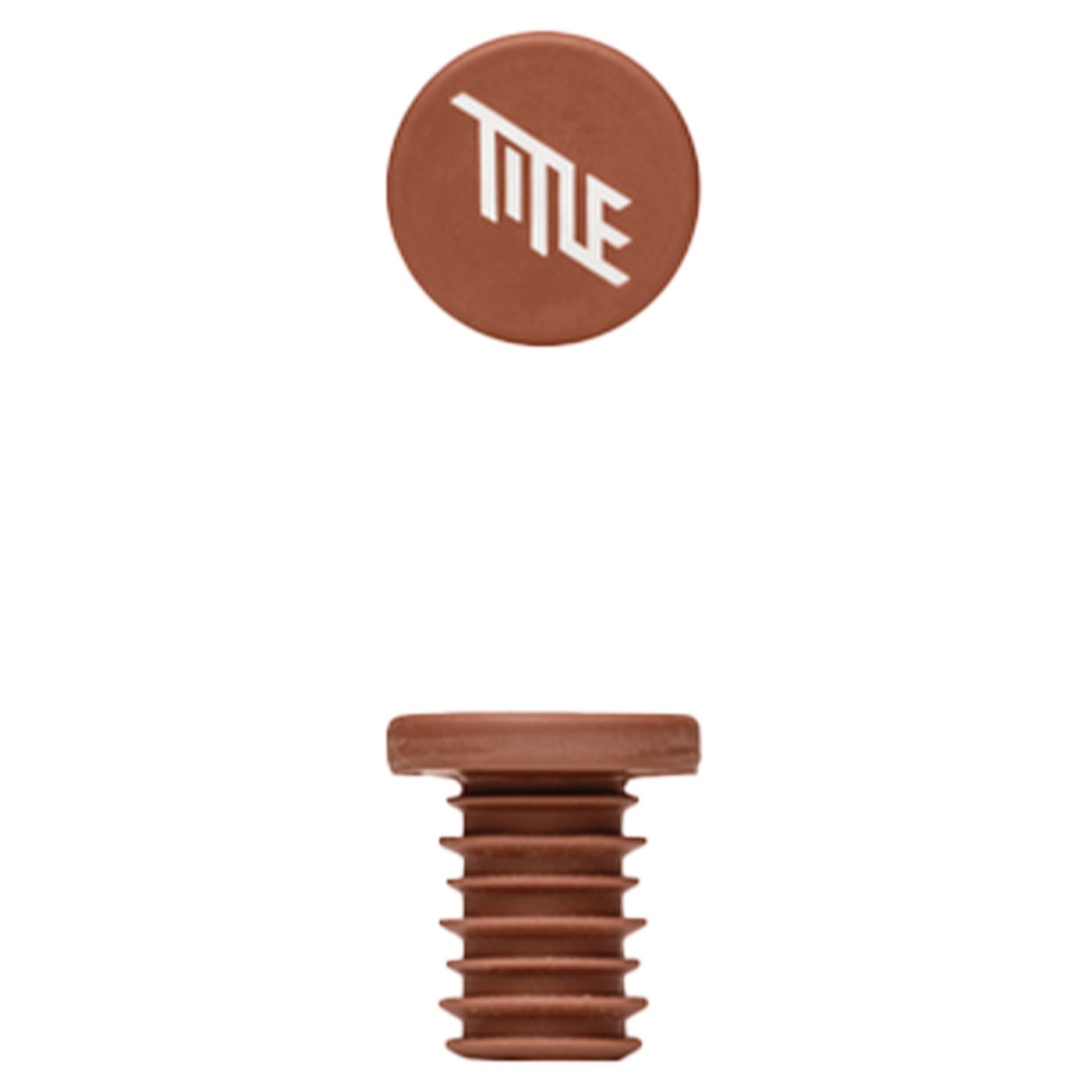Title Form Single Ply Grips - Brown - Slide On Grips - Image 2