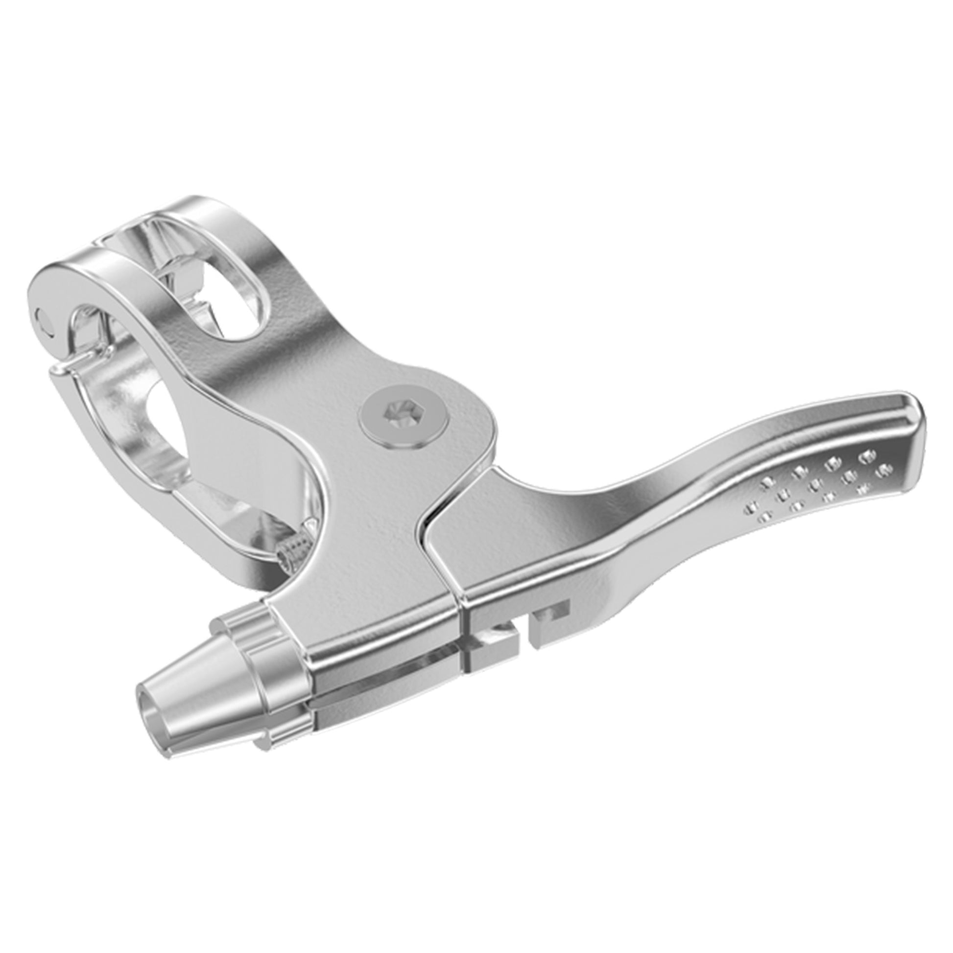 Title G2 Short Brake Lever - Lever Assembly - Chrome - Left Lever - Image 1
