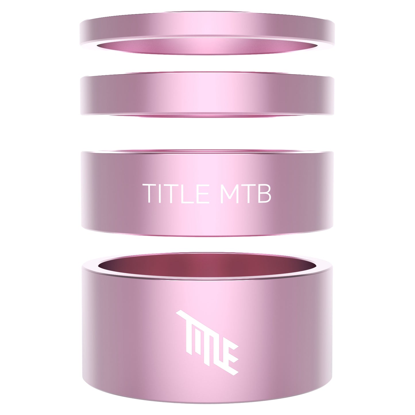Title Headset Spacer Kit - Pink - Pink - Image 1