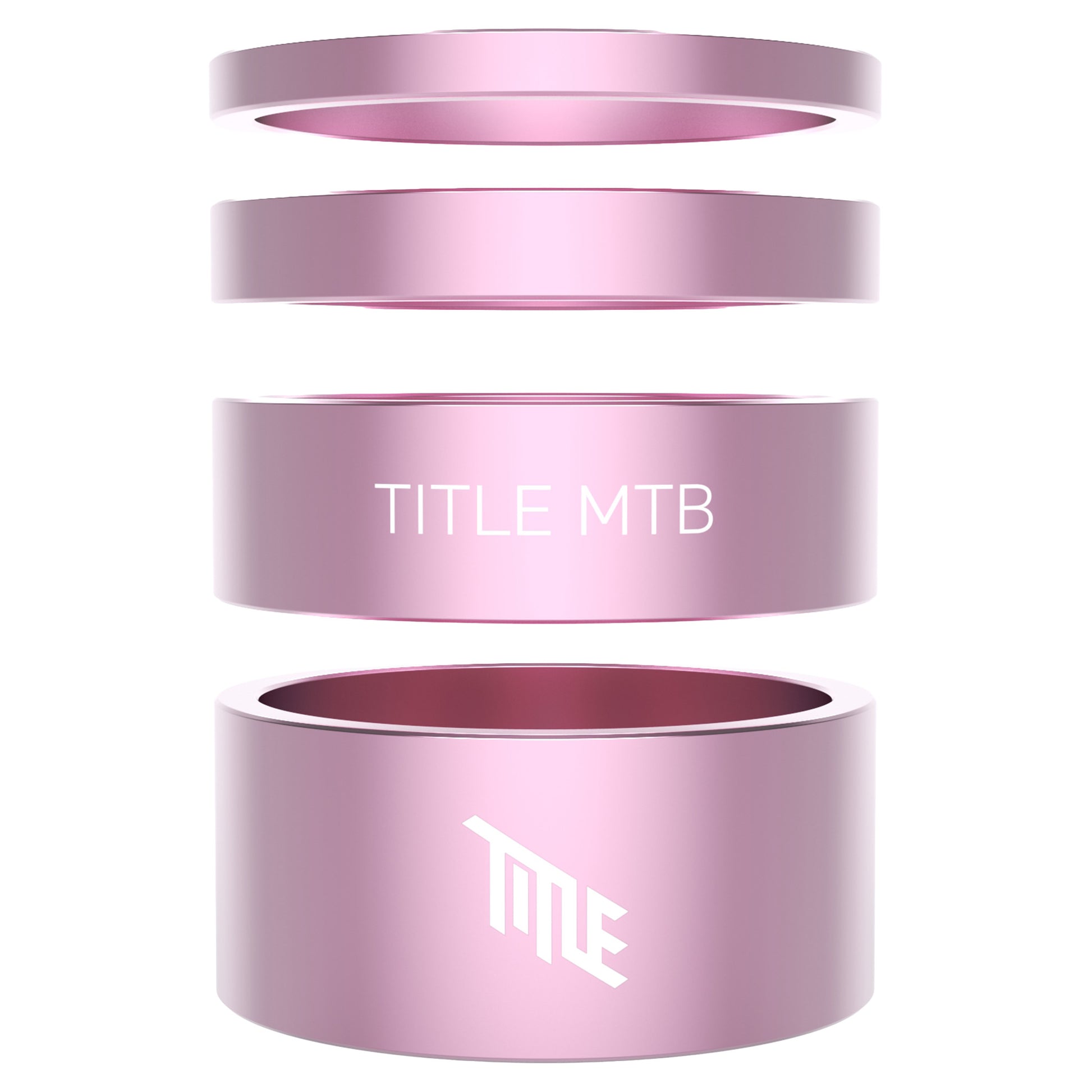 Title Headset Spacer Kit - Pink - Pink - Image 1