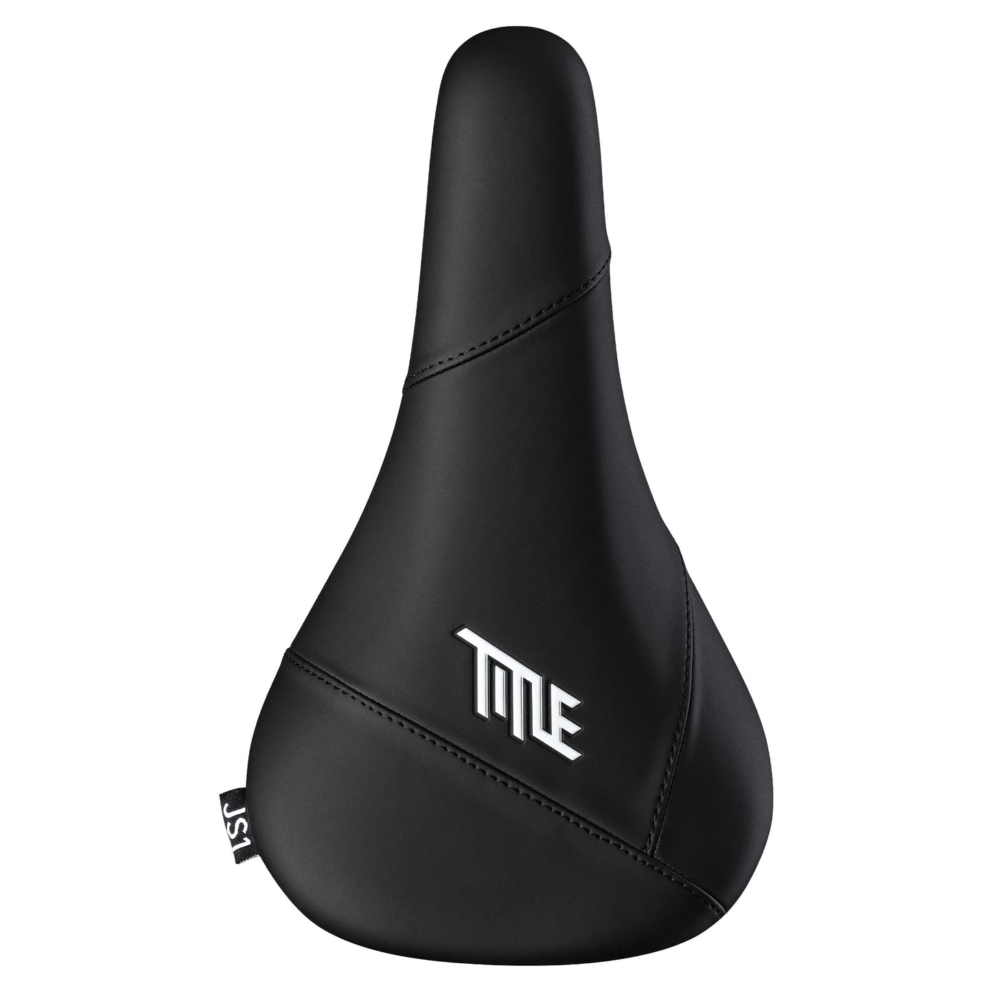 Title JS1 Saddle - Cro-Mo Alloy - 137mm - Black - Image 1