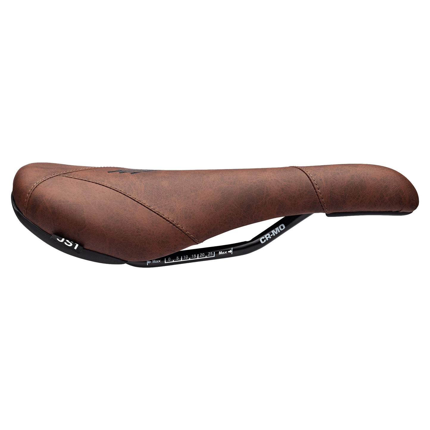 Title JS1 Saddle - Cro-Mo Alloy - 137mm - Brown - Image 2