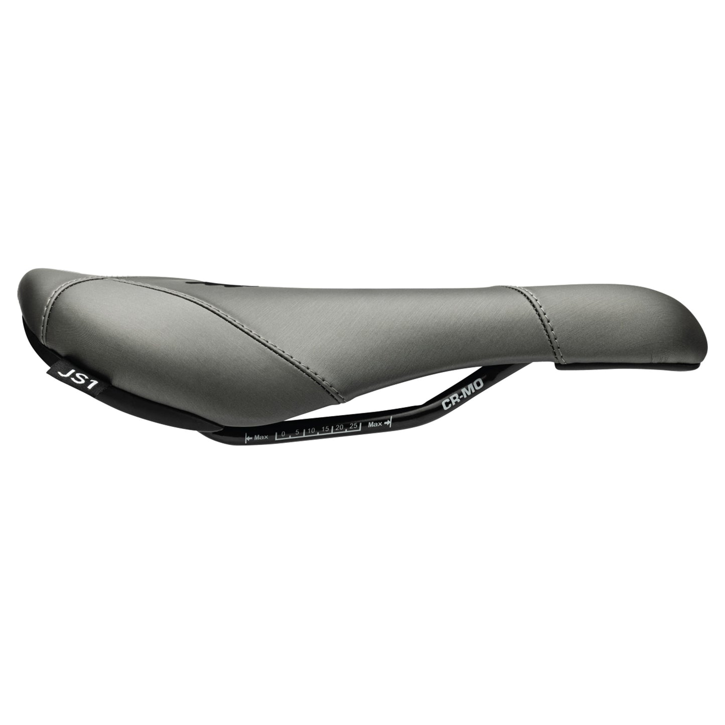 Title JS1 Saddle - Cro-Mo Alloy - 137mm - Graphite Grey - Image 2