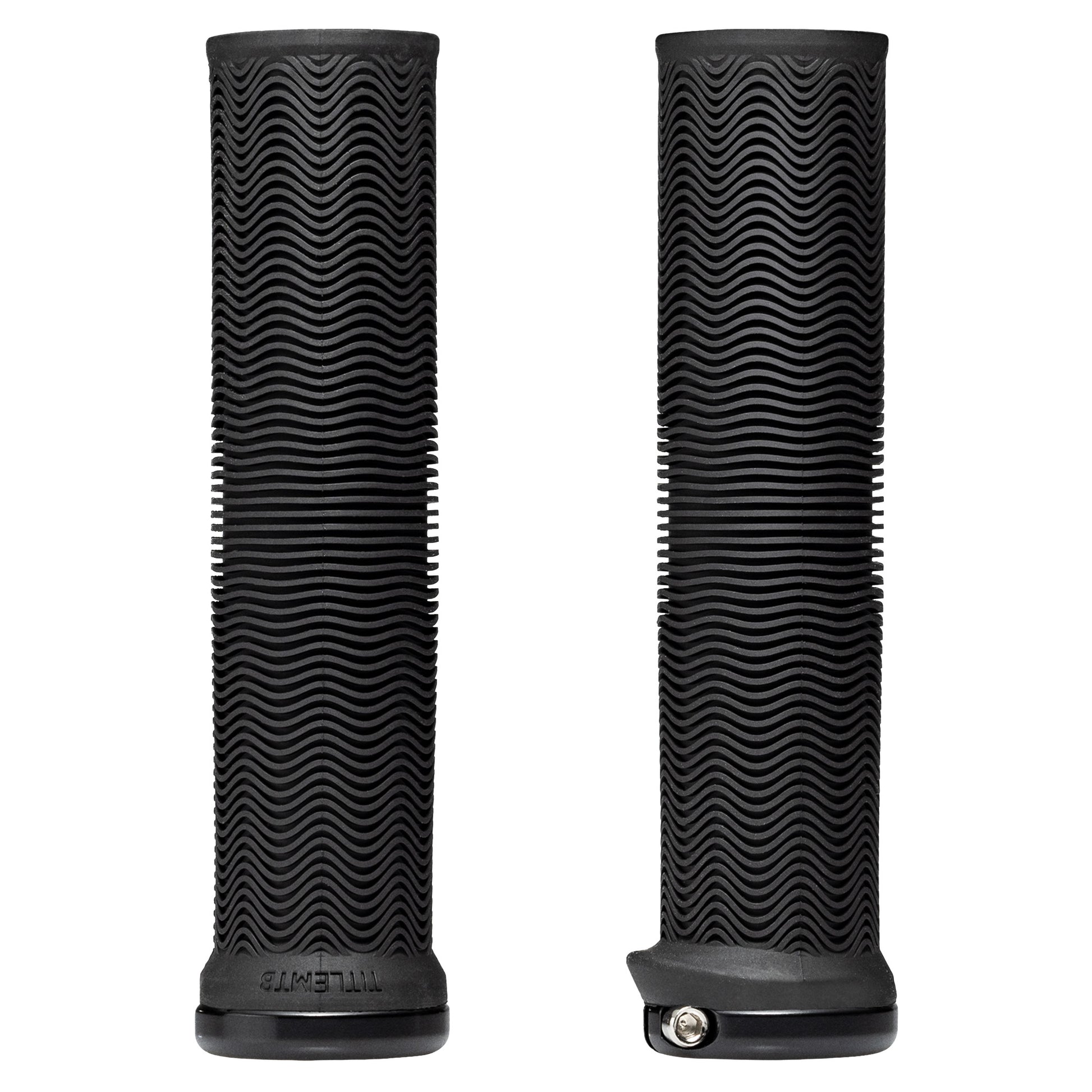 Title LO1 Lock On Grips - Black - Single Lock On Grips - Image 1