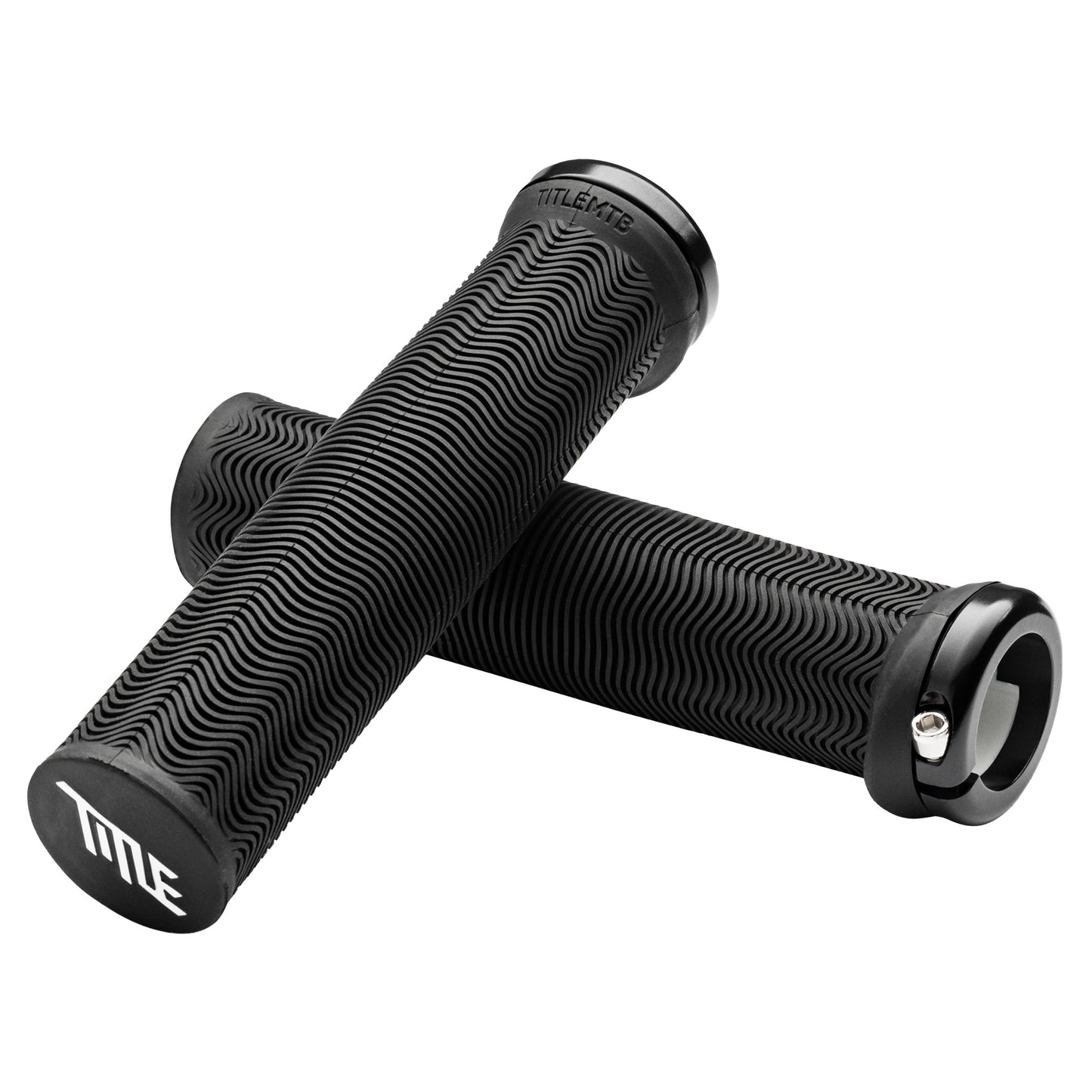 Title LO1 Lock On Grips - Black - Single Lock On Grips - Image 2