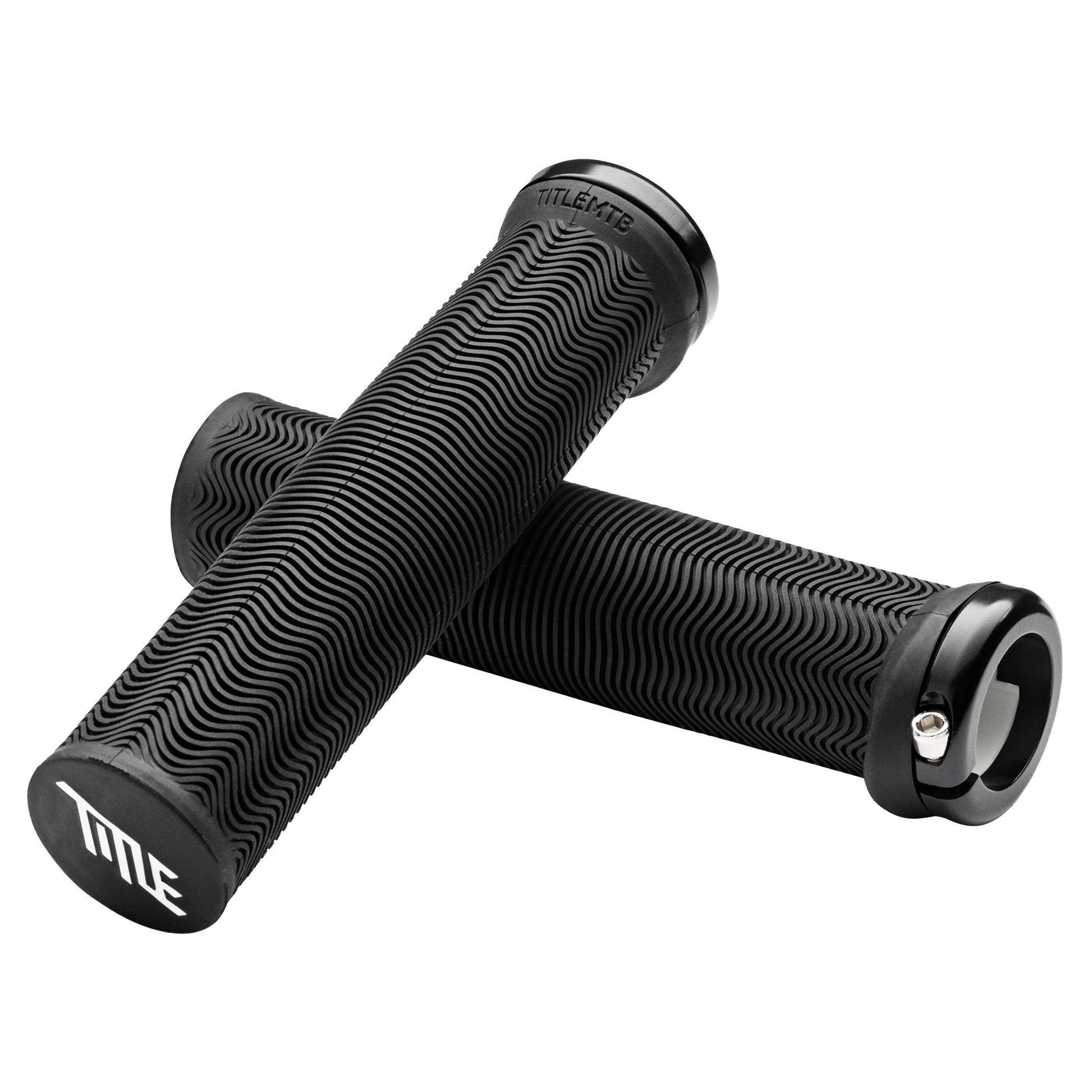 Title LO1 Lock On Grips - Black - Single Lock On Grips - Image 2