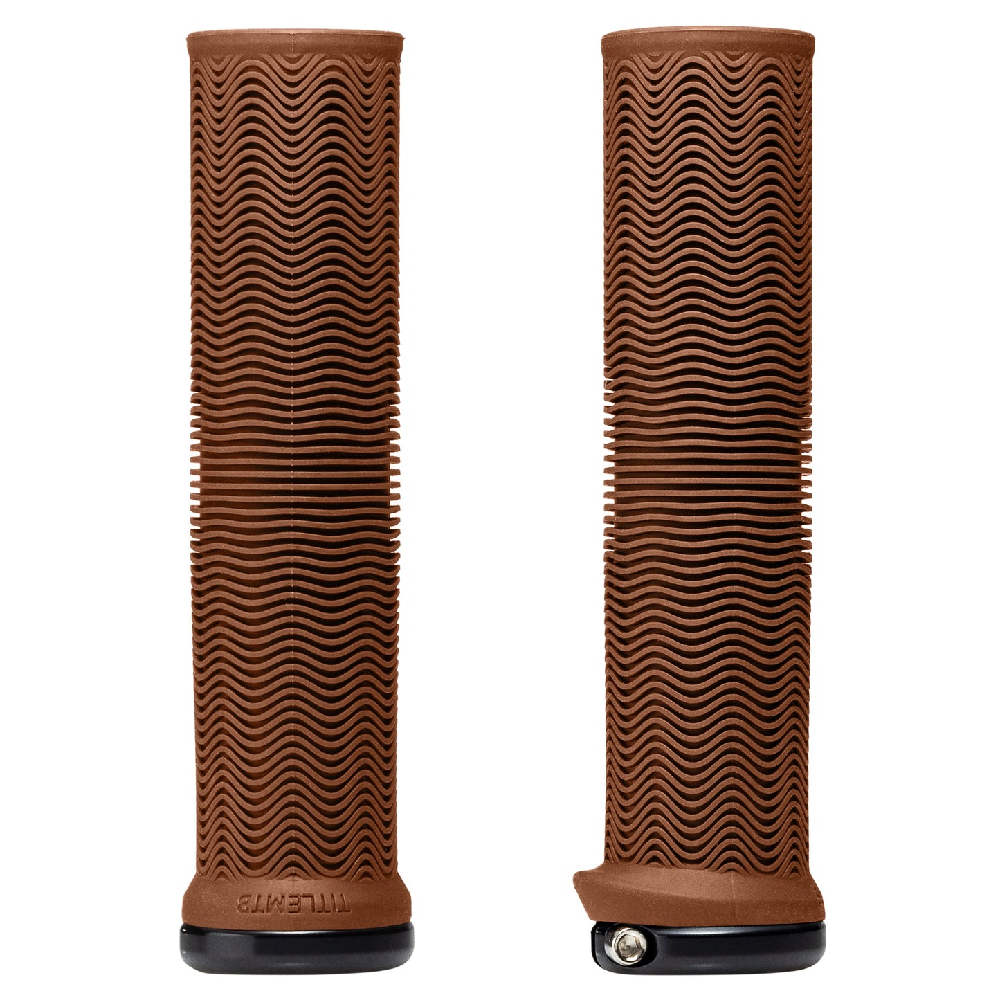Title LO1 Lock On Grips - Brown - Single Lock On Grips - Image 1