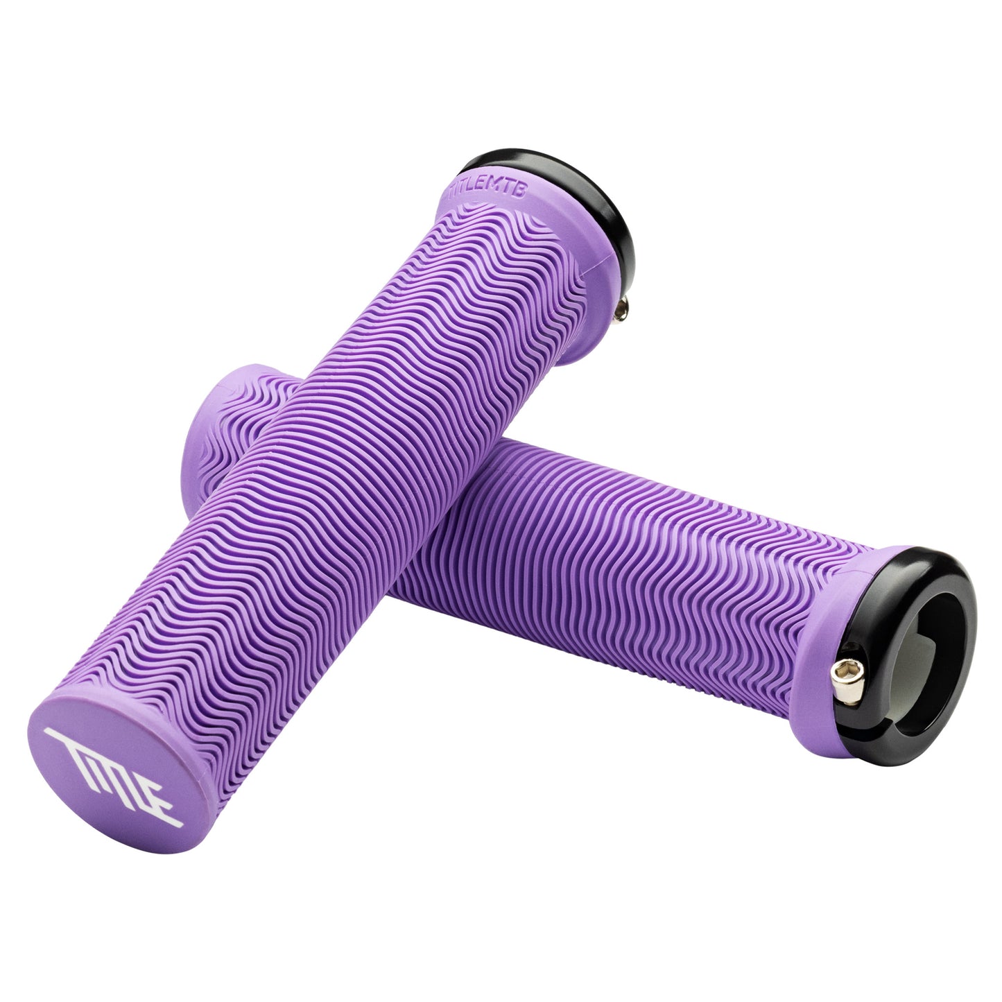 Title LO1 Lock On Grips - Lavender Purple - Single Lock On Grips