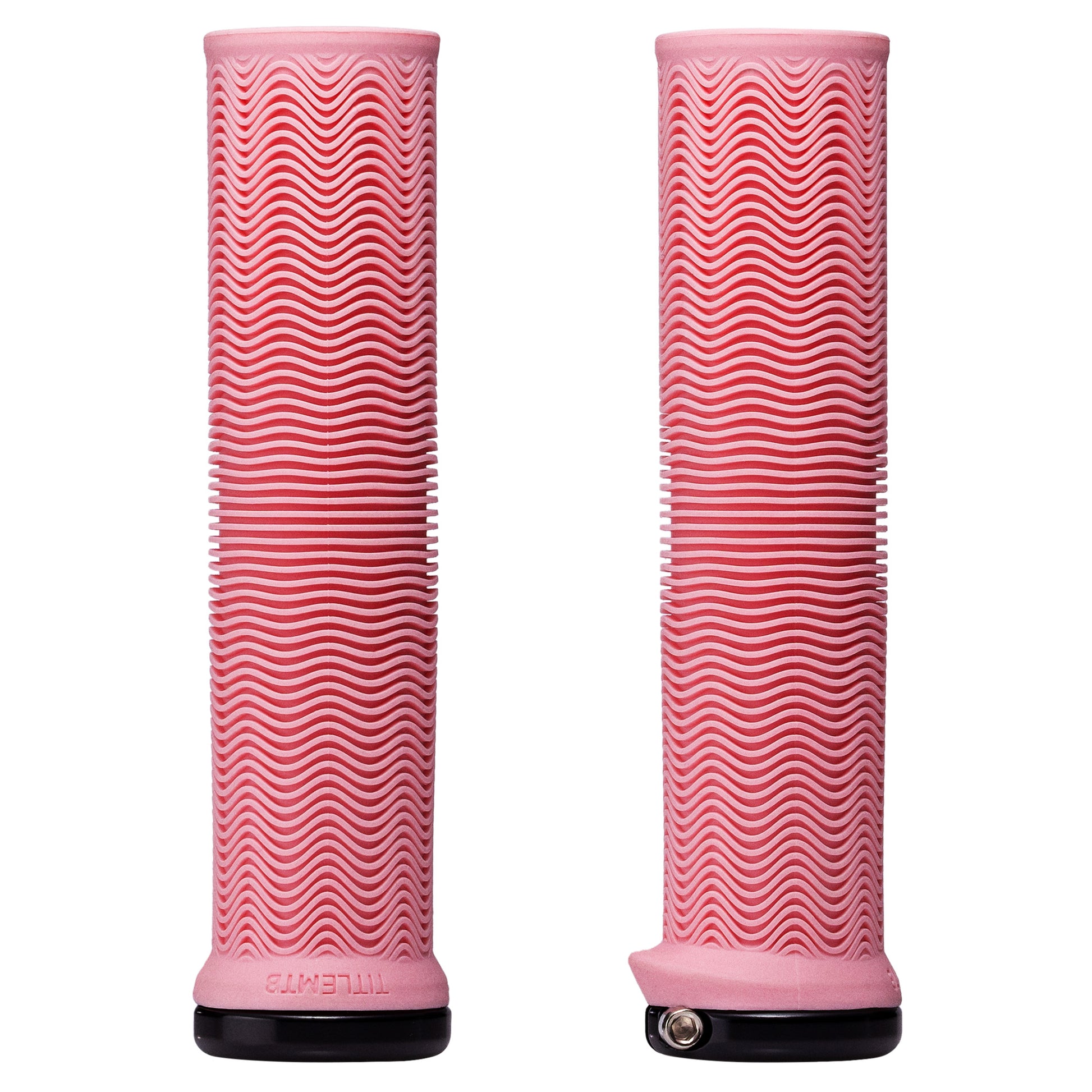 Title LO1 Lock On Grips - Light Pink - Single Lock On Grips - Image 1