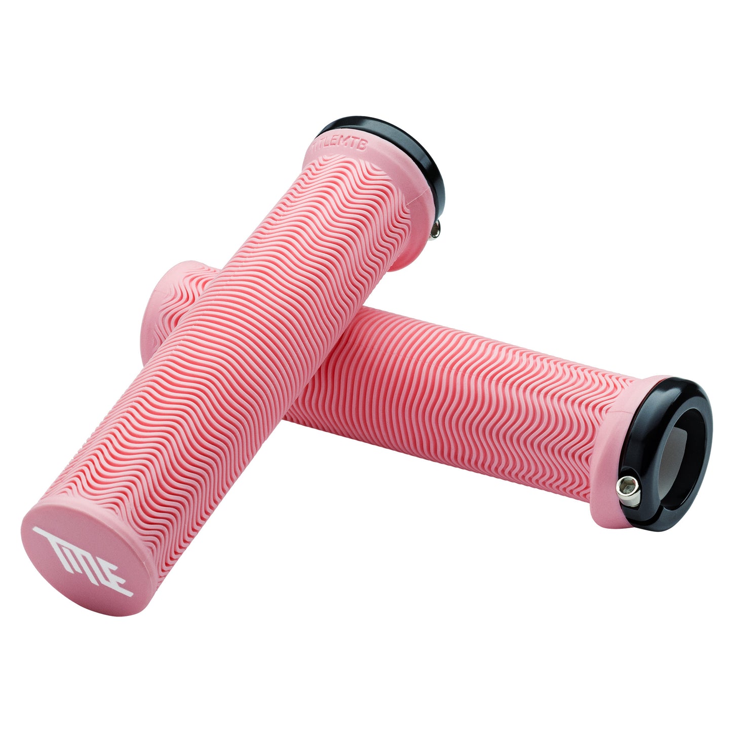 Title LO1 Lock On Grips - Light Pink - Single Lock On Grips