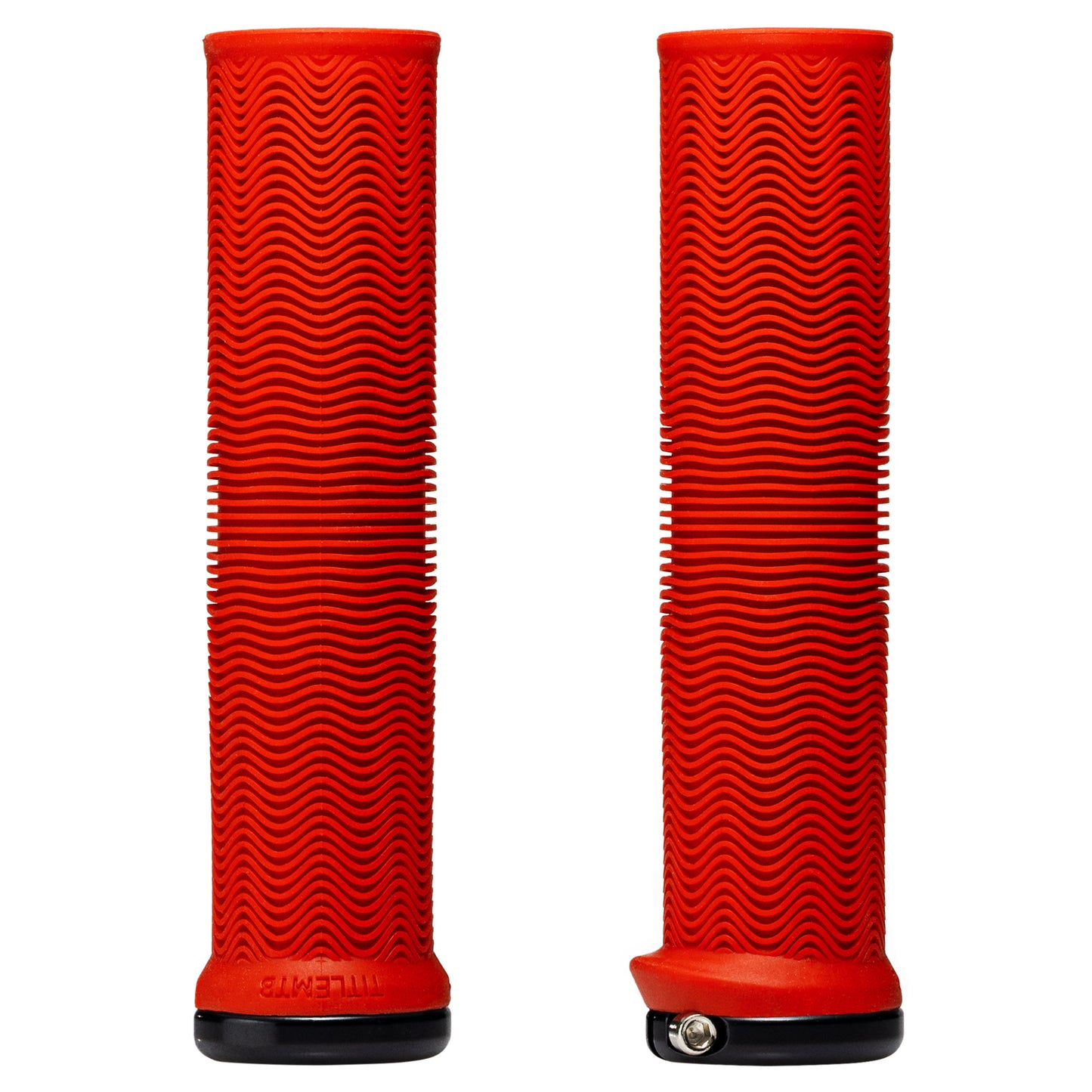 Title LO1 Lock On Grips - Red - Single Lock On Grips - Image 1