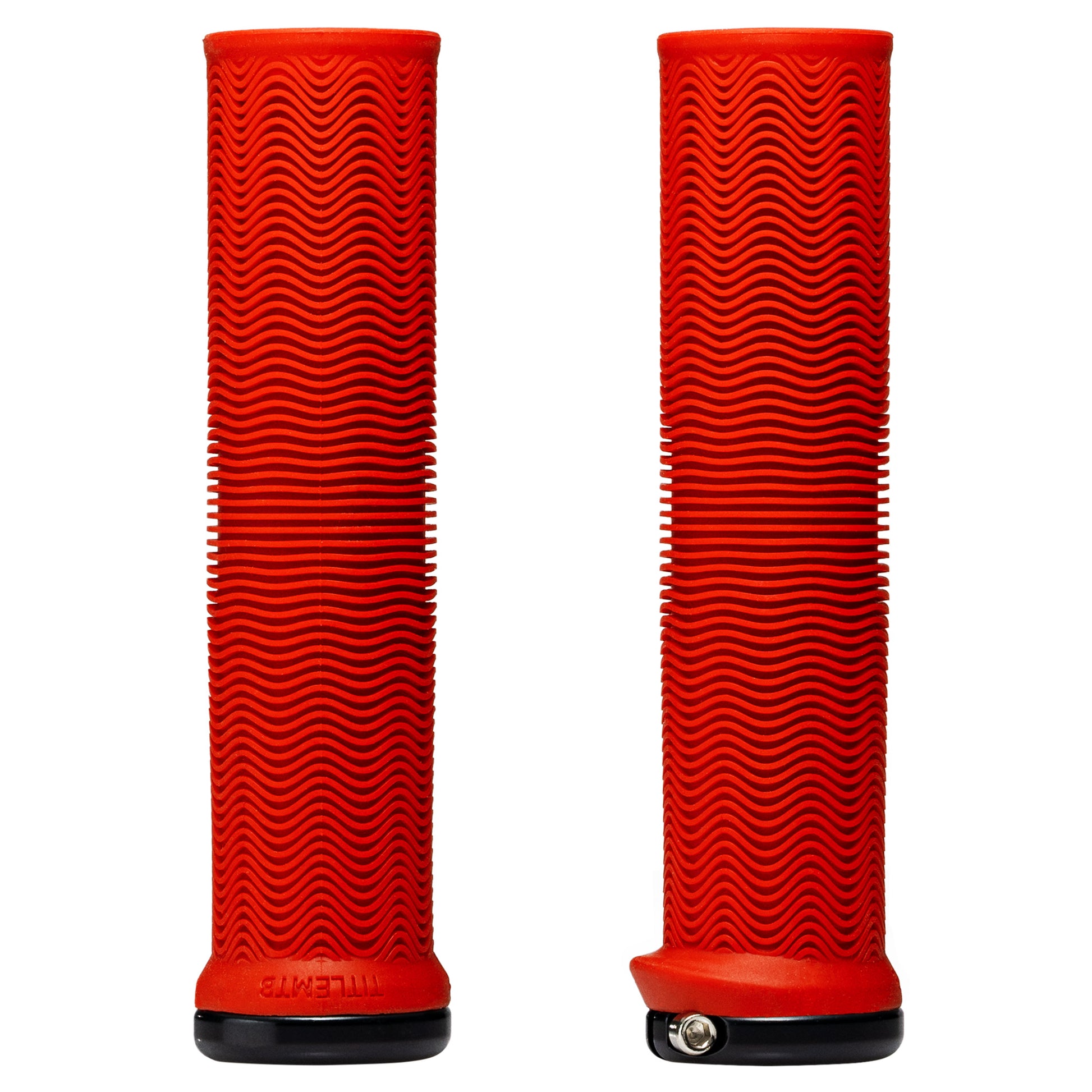 Title LO1 Lock On Grips - Red - Single Lock On Grips - Image 1