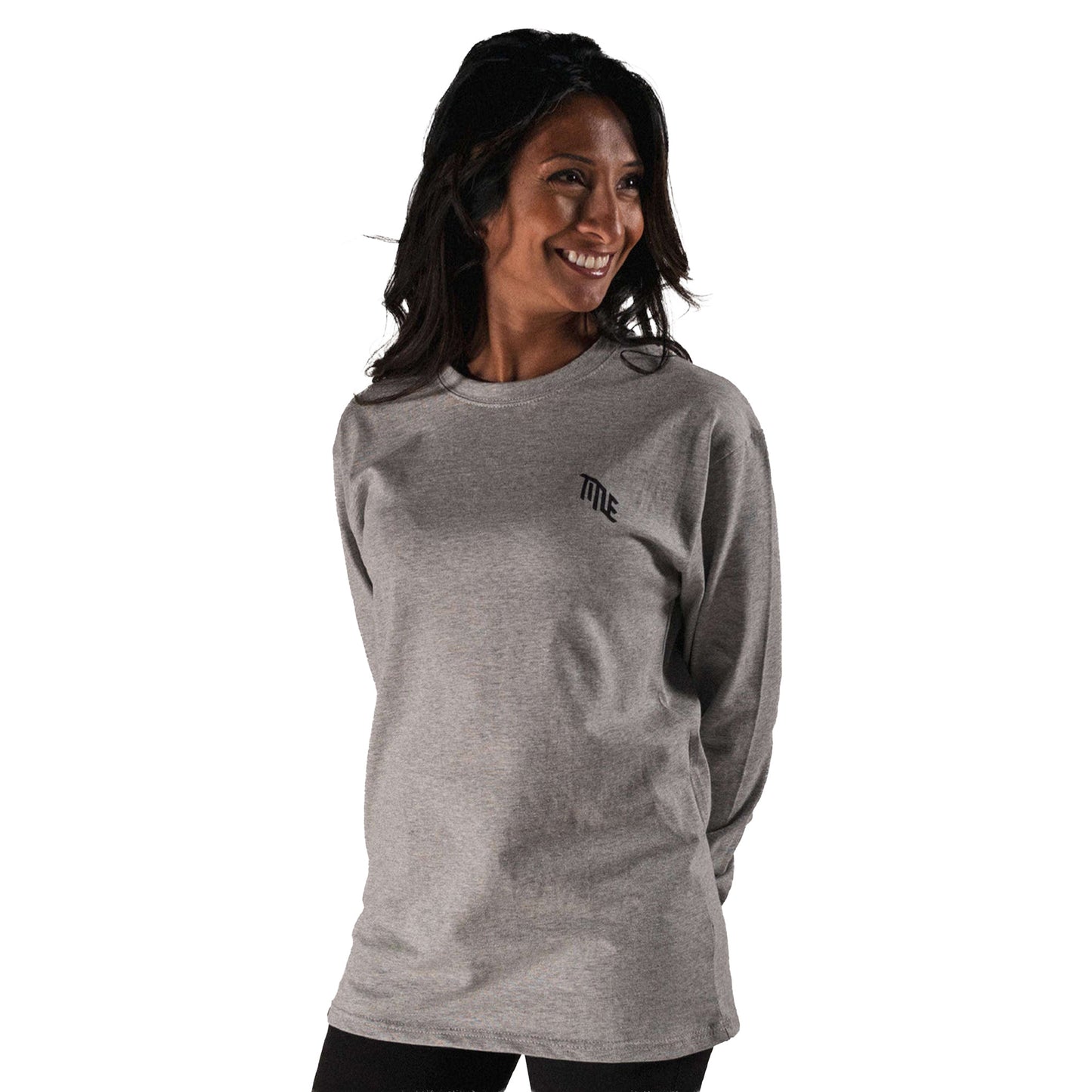 Title Long Sleeve T-Shirt - XL - Grey - Image 1