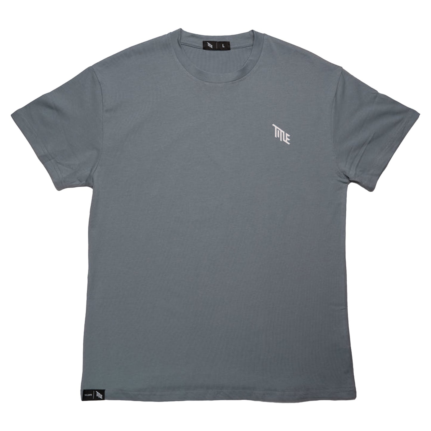 Title Midweight T-Shirt - L - Faded Blue - Image 1
