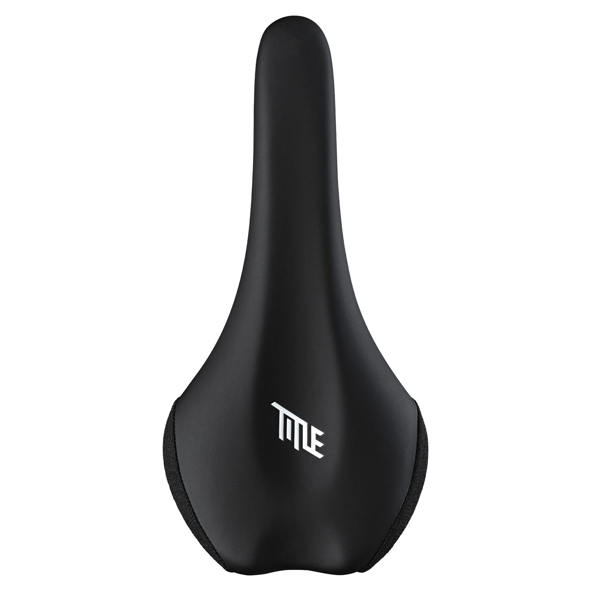 Title MS1 Saddle - Cro-Mo Alloy - 133mm - Black - Image 1