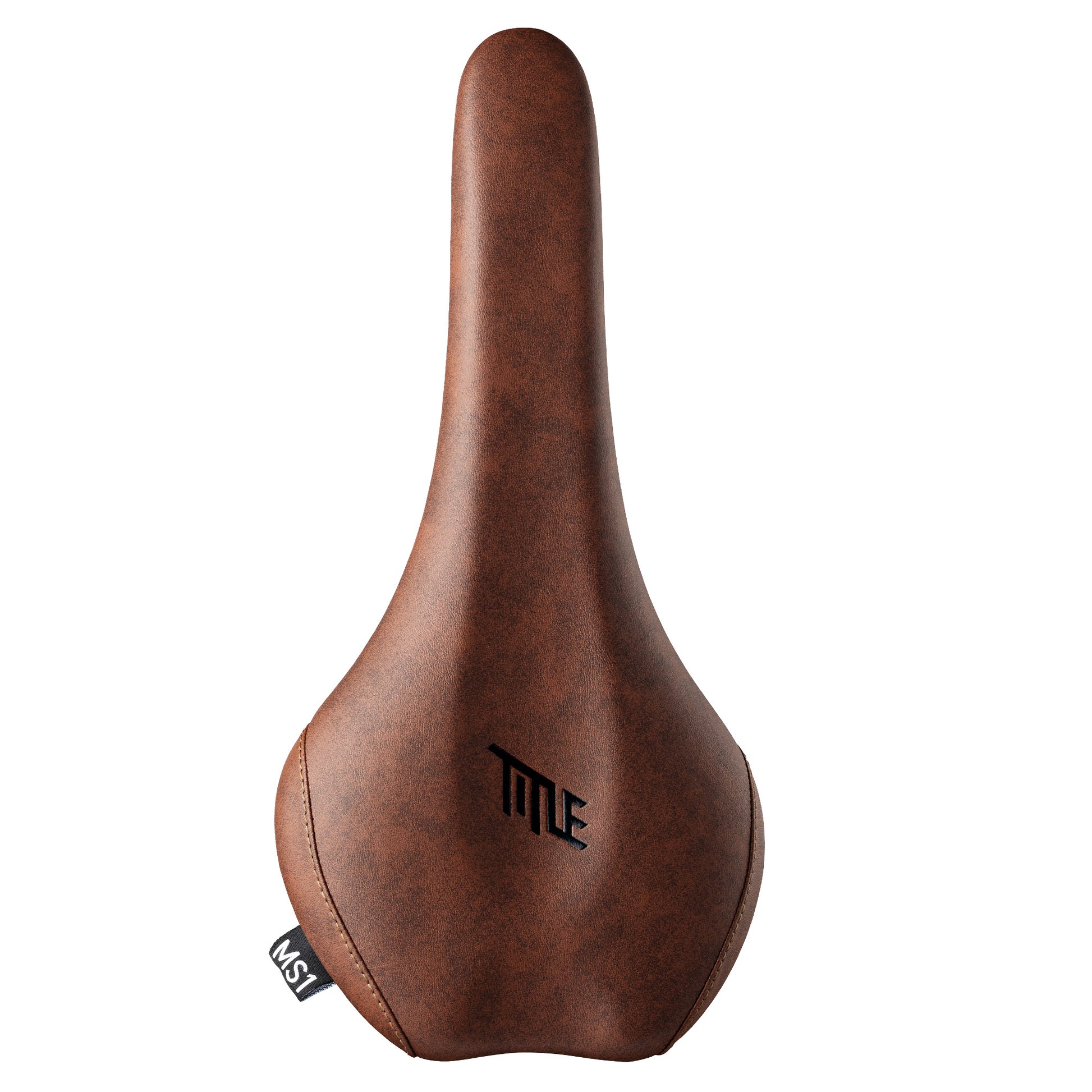 Title MS1 Saddle - Cro-Mo Alloy - 133mm - Brown - Image 1