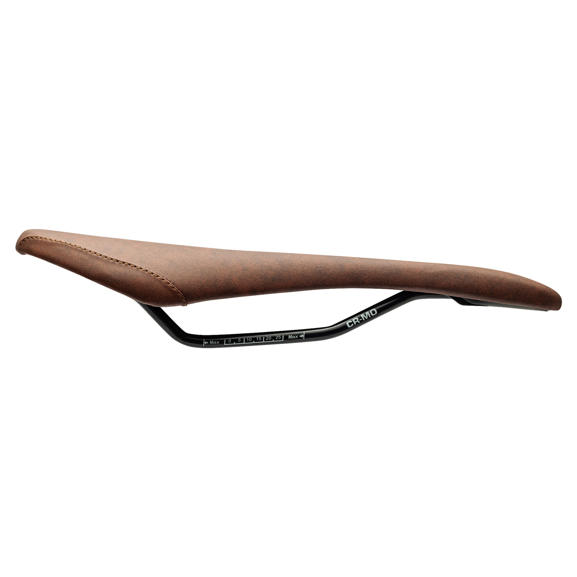Title MS1 Saddle - Cro-Mo Alloy - 133mm - Brown - Image 2