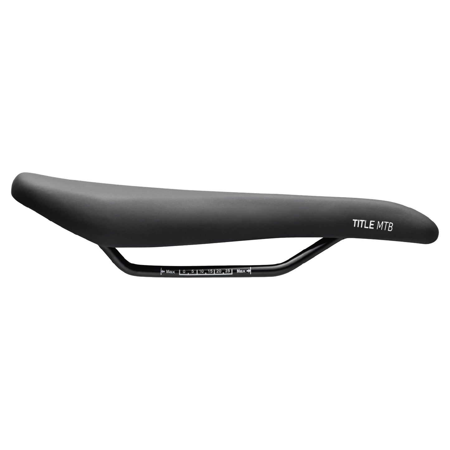 Title MS2 Saddle - Chromoly - 135mm - Black - Image 2