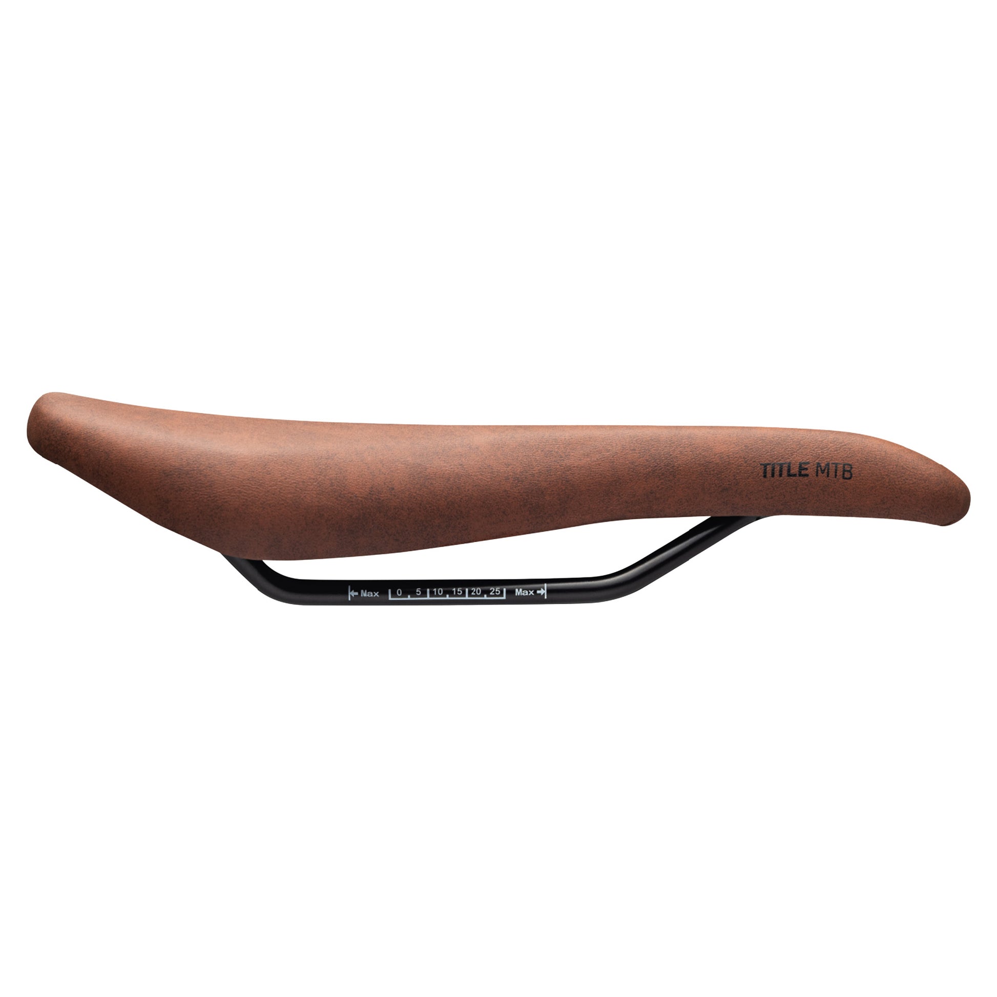 Title MS2 Saddle - Chromoly - 135mm - Brown - Image 2