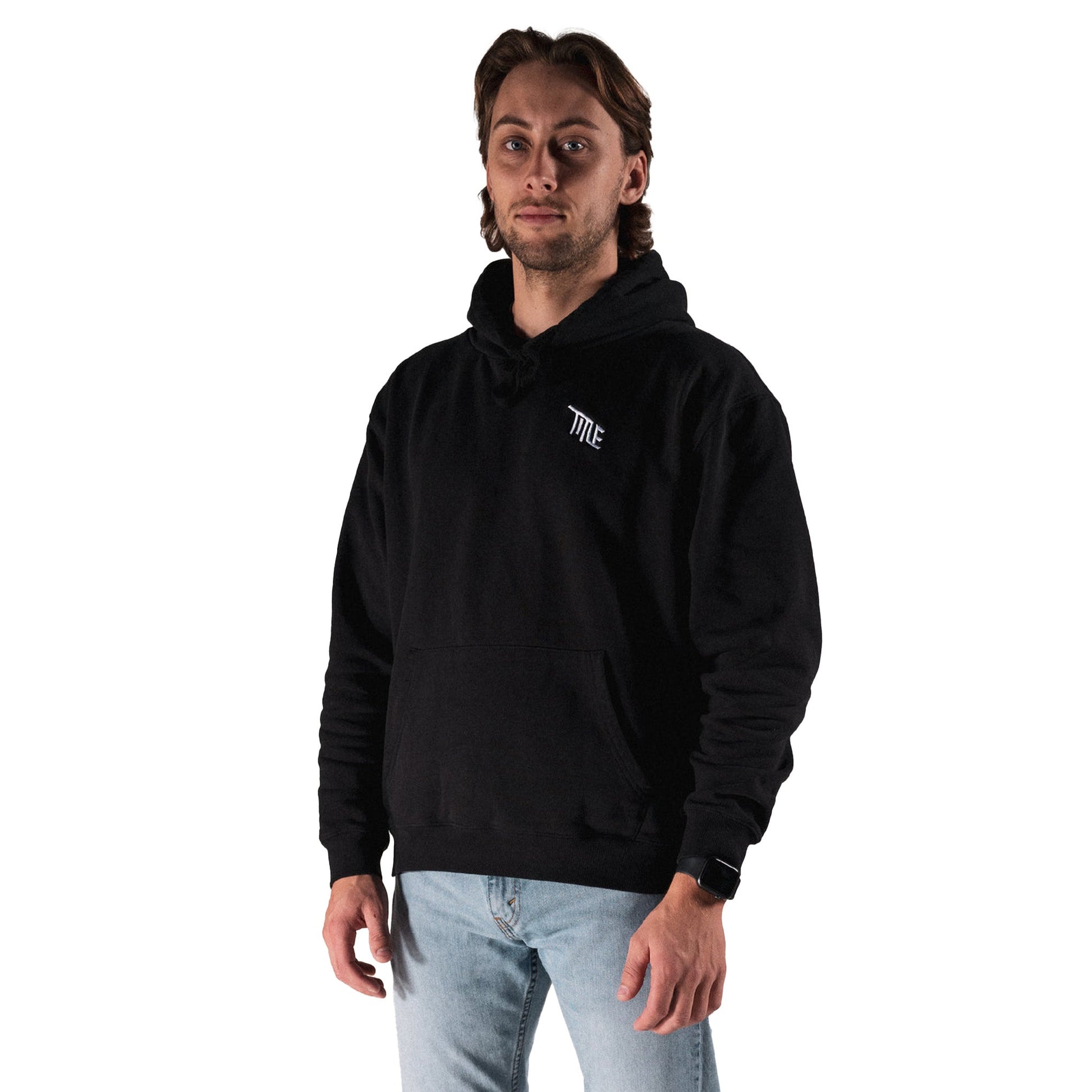 Title Pullover Hoodie - Image 1