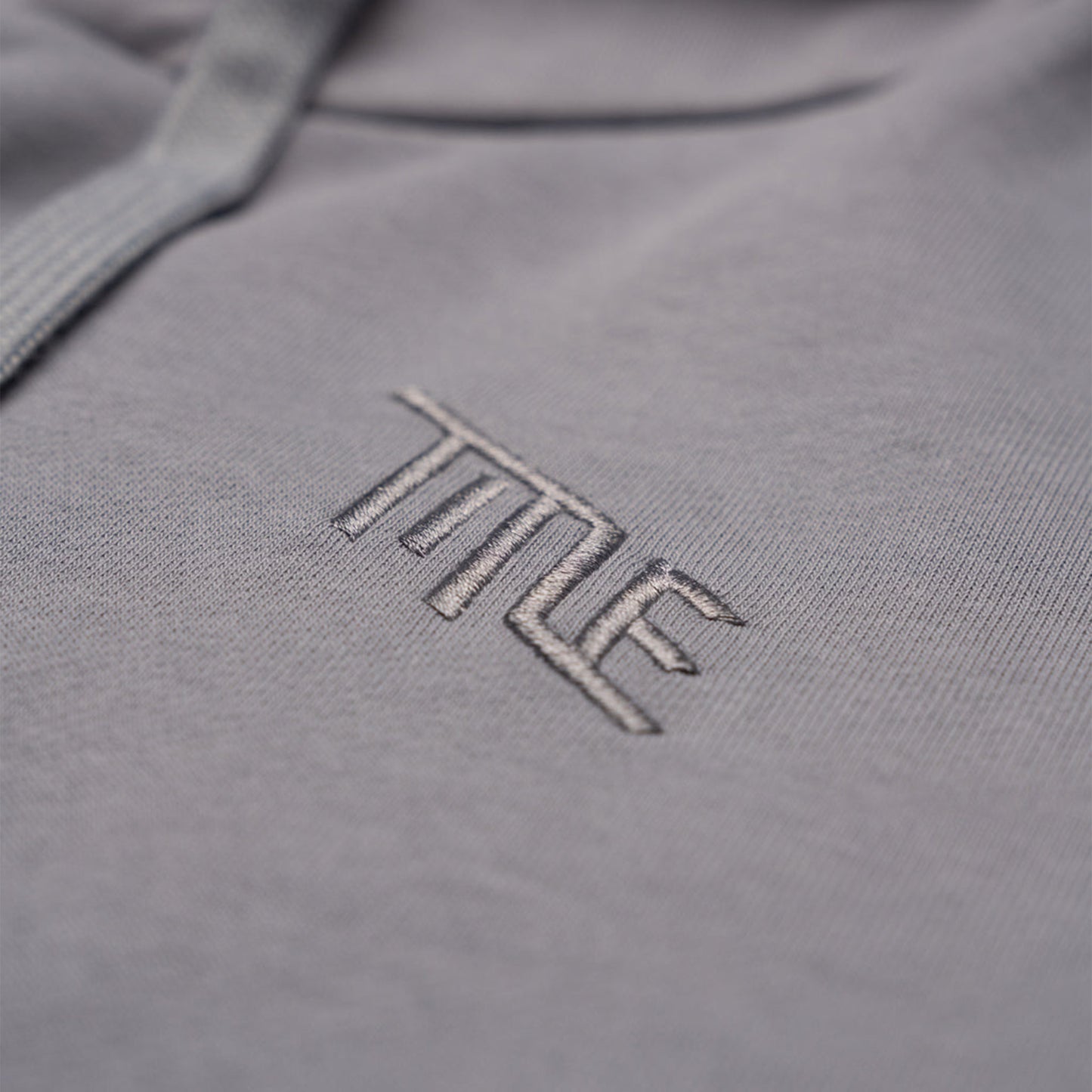 Title Pullover Hoodie - L - Faded Blue - Image 2