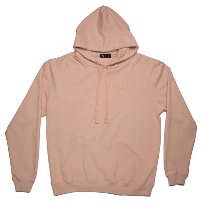 Title Pullover Hoodie - L - Faded Pink - Image 1
