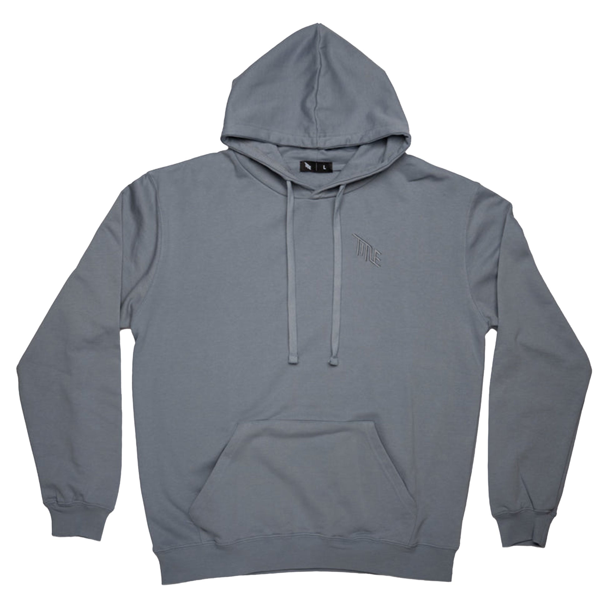 Title Pullover Hoodie - M - Faded Blue - Image 1