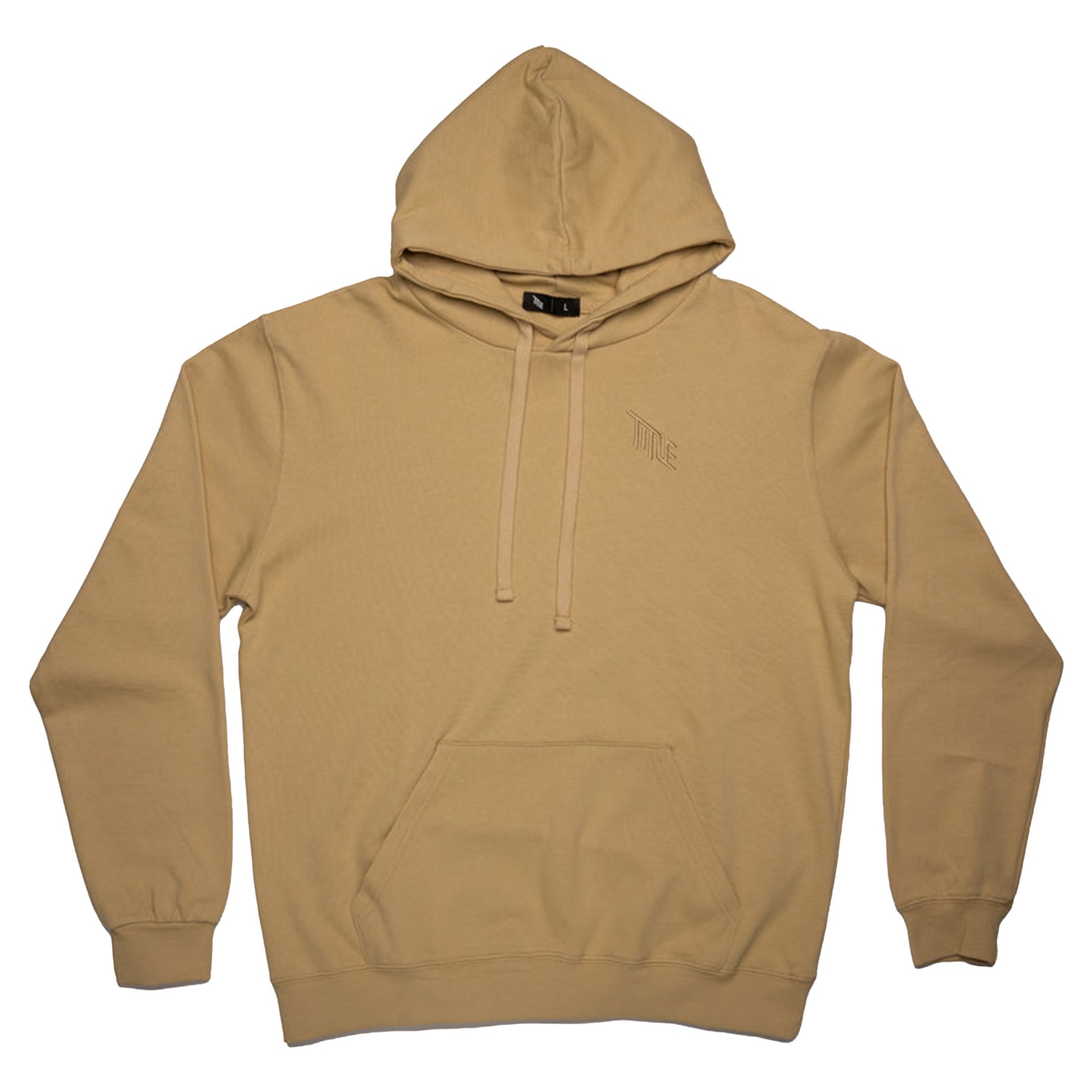 Title Pullover Hoodie - M - Faded Yellow - Image 1