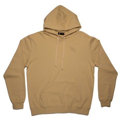 Title Pullover Hoodie - M - Faded Yellow - Image 1