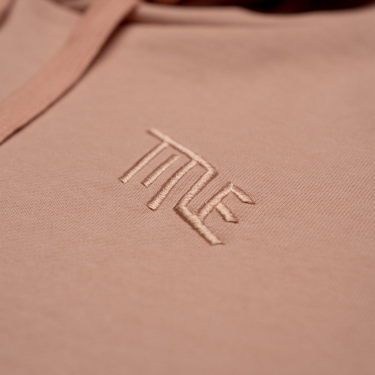 Title Pullover Hoodie - XL - Faded Pink - Image 2