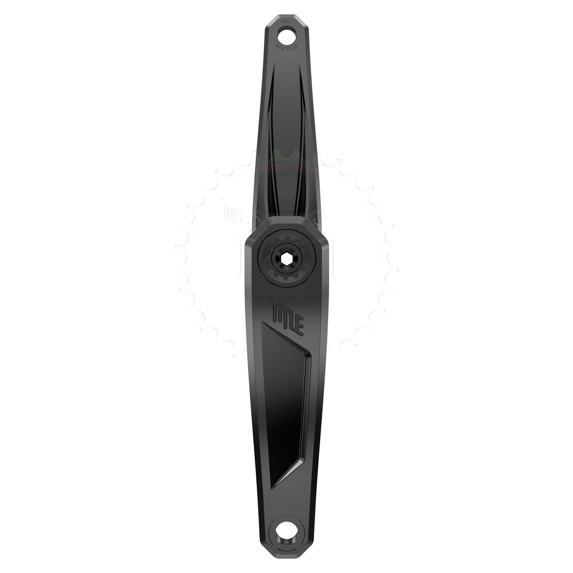 Title Rotor CR1 Crankset - 68-73mm and BB86-92 - 28.99mm DUB - SRAM Direct Mount - 160mm - Black - Spindle included - Image 2