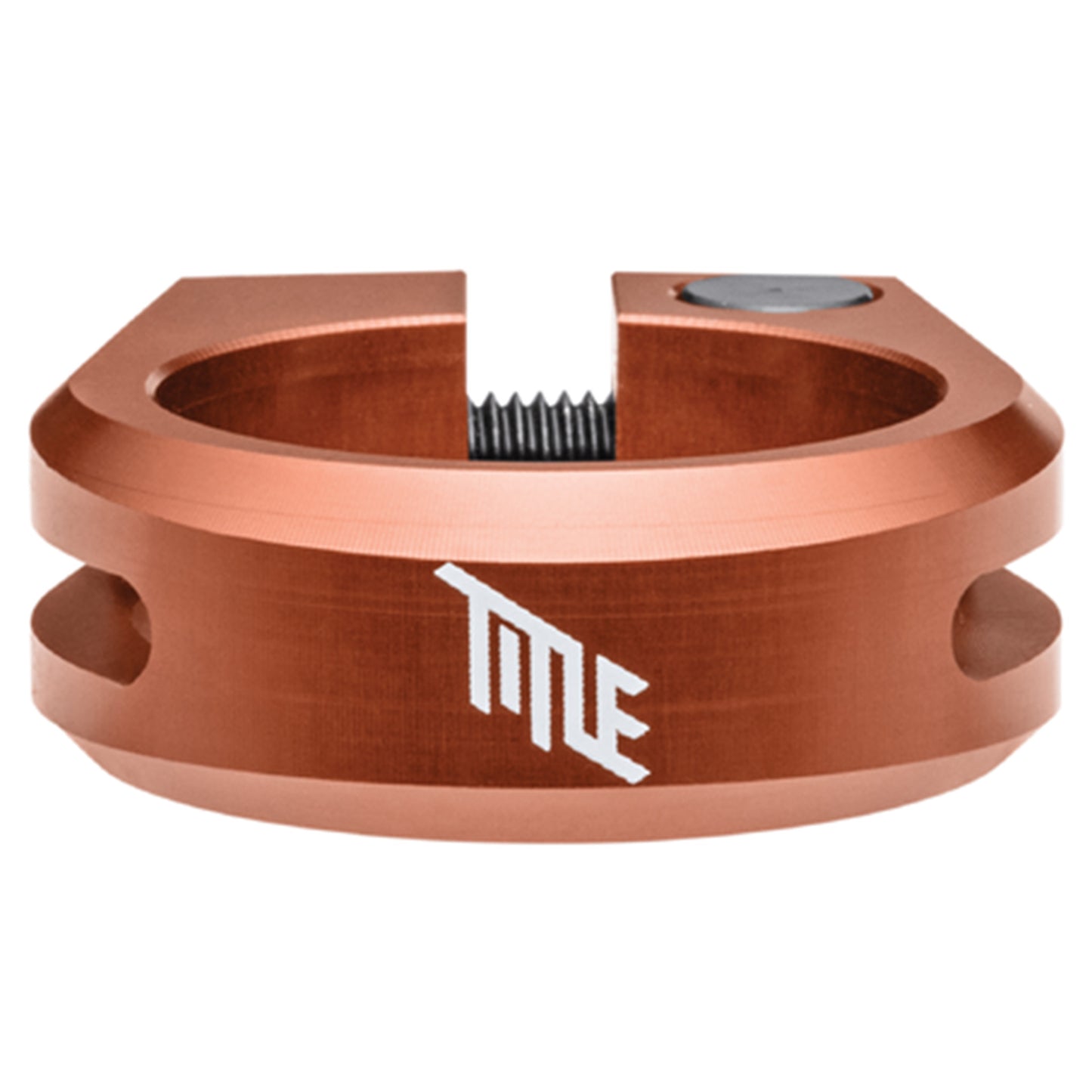 Title Seatpost Clamp - 30mm - Bronze - Image 1