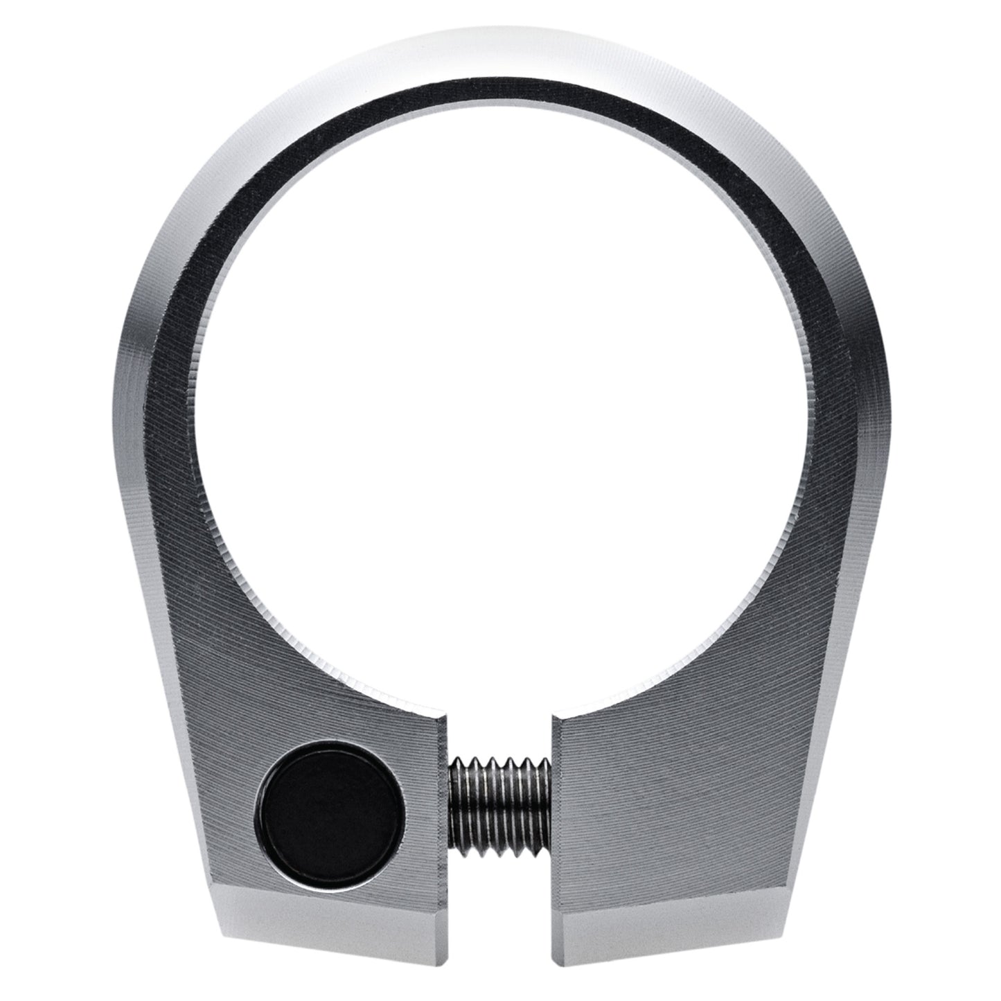 Title Seatpost Clamp - 34.9mm - Chrome - Image 1