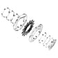 Title Single Speed Kit - Single Speed Kit - Chrome - Shimano HG Splined - 14T - Image 1
