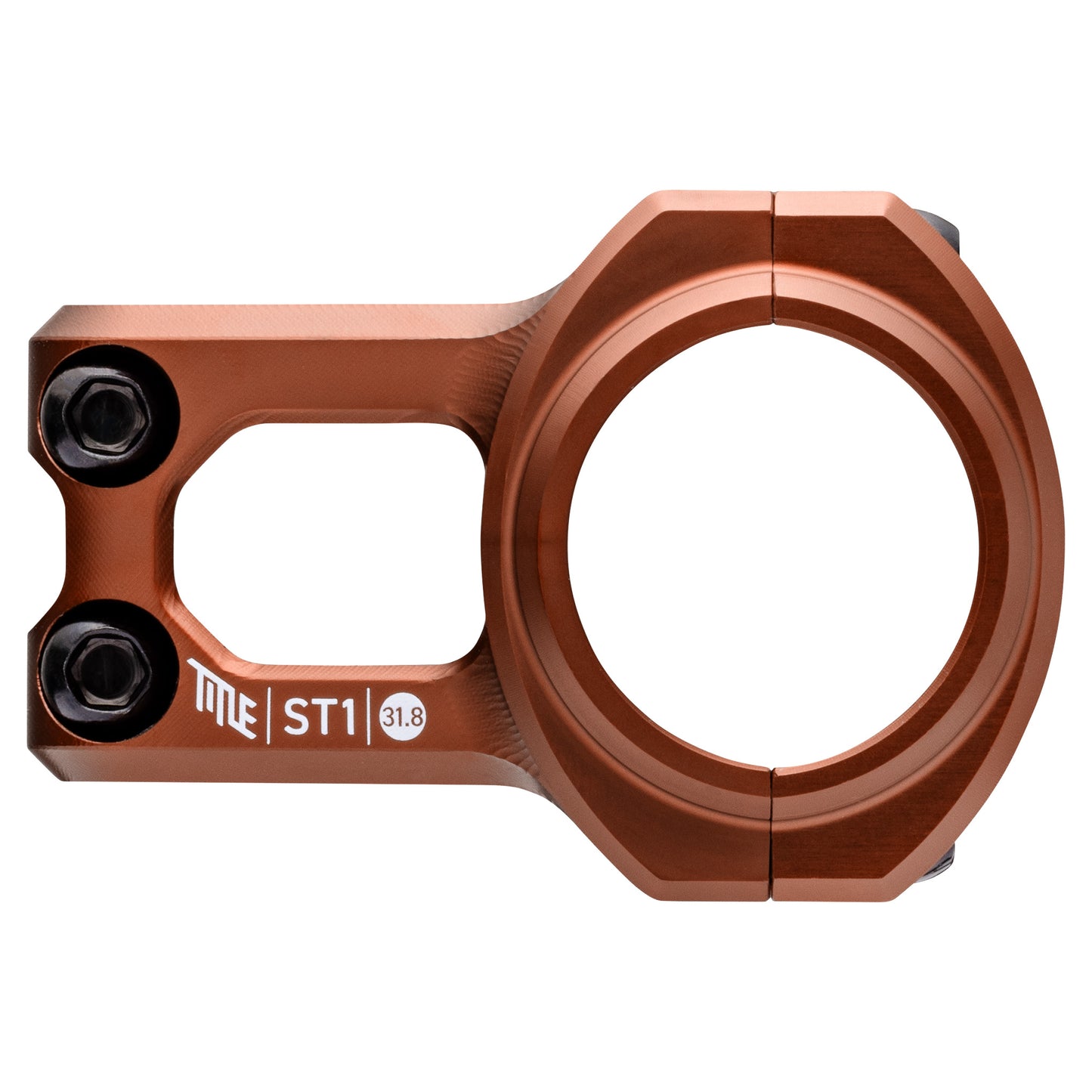 Title ST1 Stem - 1 1/8th Inch Steerer - 31.8mm - 31mm - 0 Degree - Bronze - Image 2
